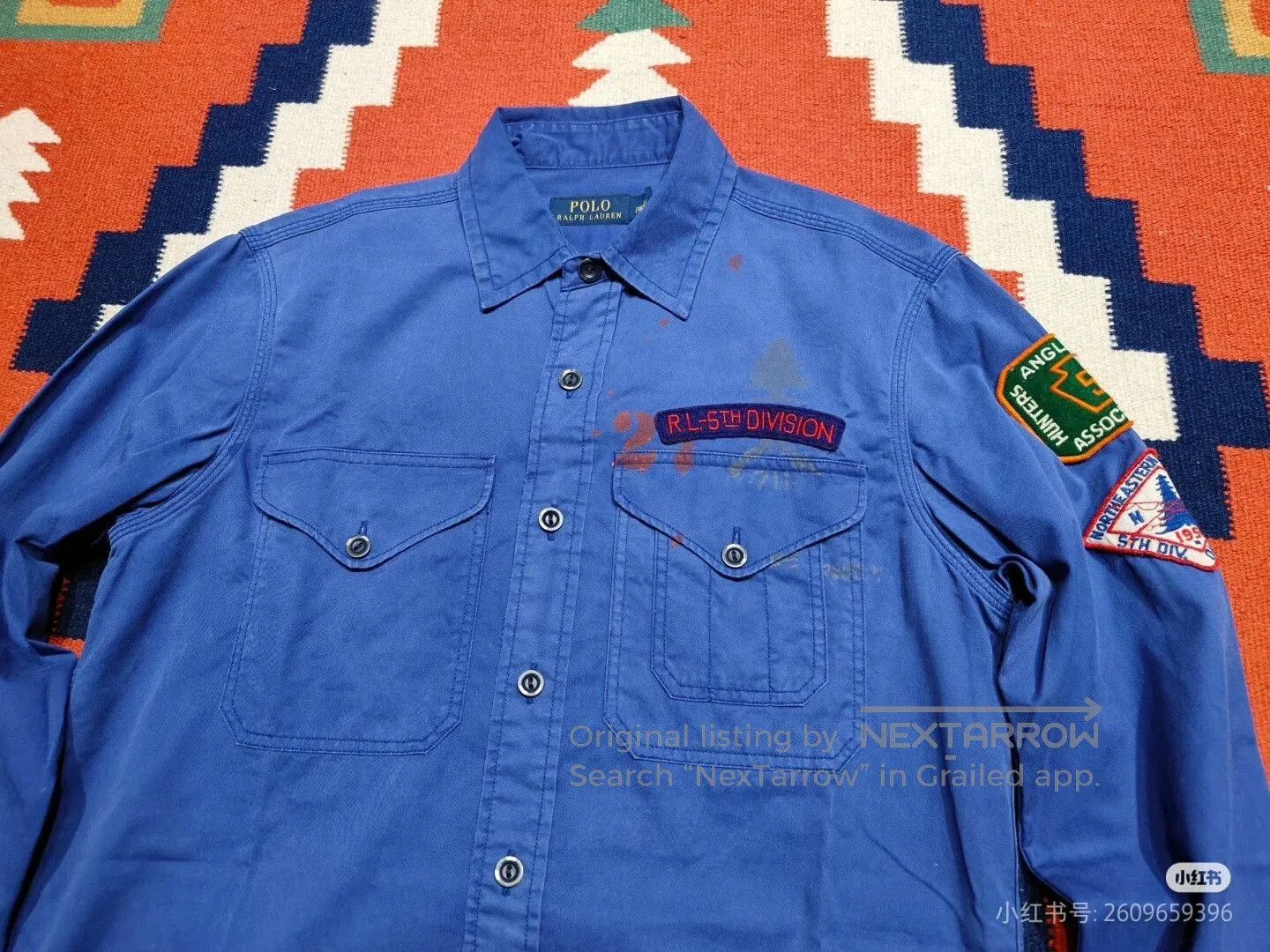 RRL Ralph Lauren Ralph Lauren Fishing Shooting Club Shirt. Size US S / EU 44-46 / 1 - 5 Thumbnail