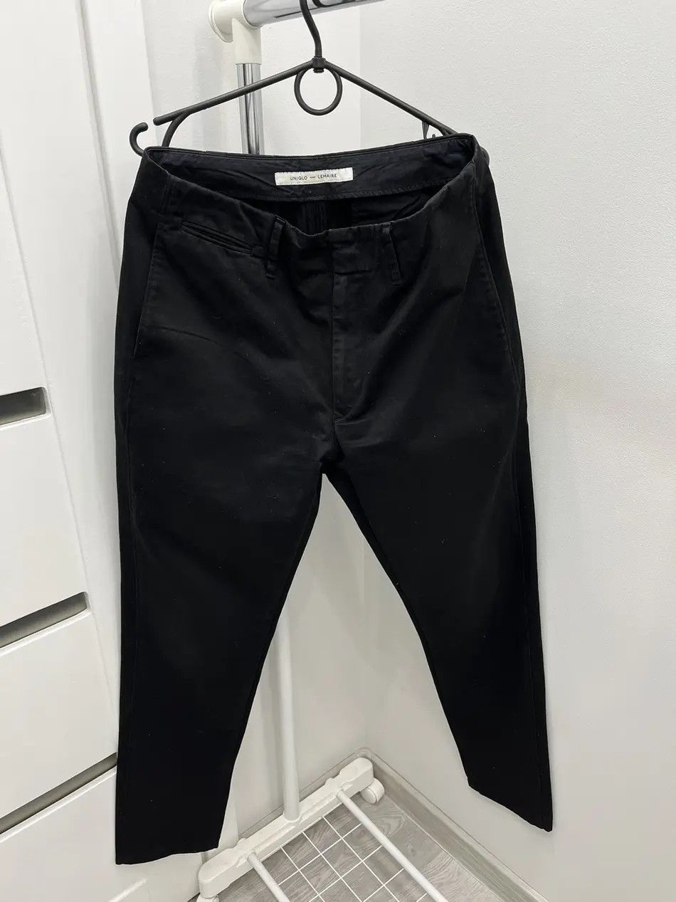 Lemaire × Uniqlo Lemaire x Uniqlo Cotton Baggy High Waist Cropped Denim Pants Size US 34 / EU 50 - 1 Thumbnail