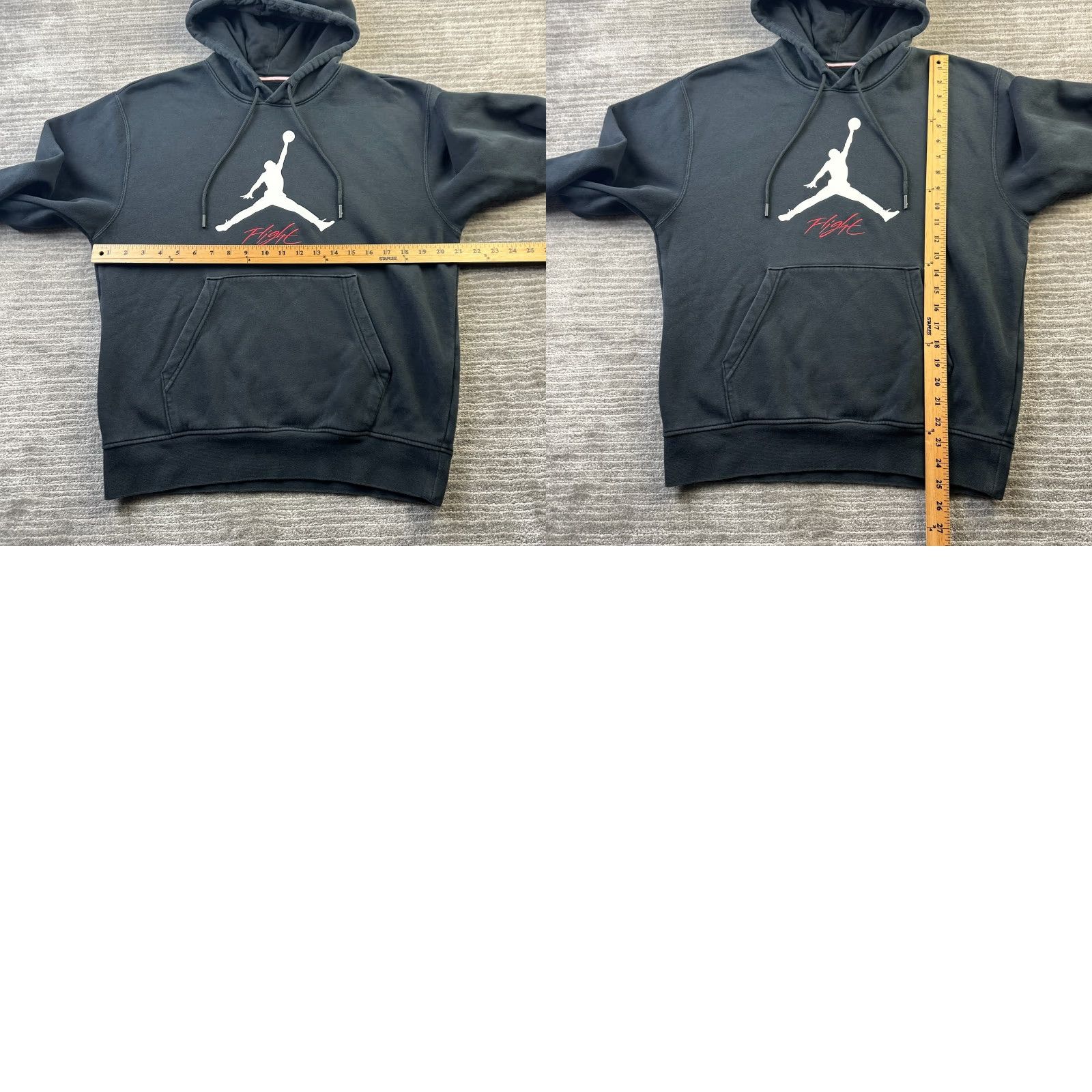 Jordan Brand Jordan Hoodie Mens Small Black Fleece Jumpman Logo Hoodie Size US S / EU 44-46 / 1 - 8 Thumbnail