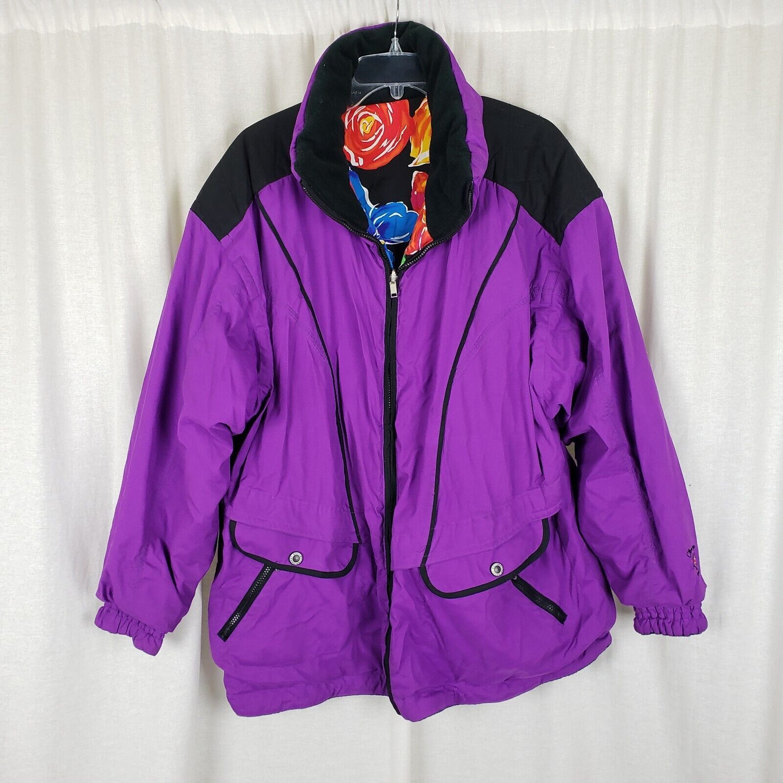 Obermeyer Obermeyer Orange Blossom Reversible Puffer Ski Parka Jacket Size XL / US 12-14 / IT 48-50 - 2 Thumbnail