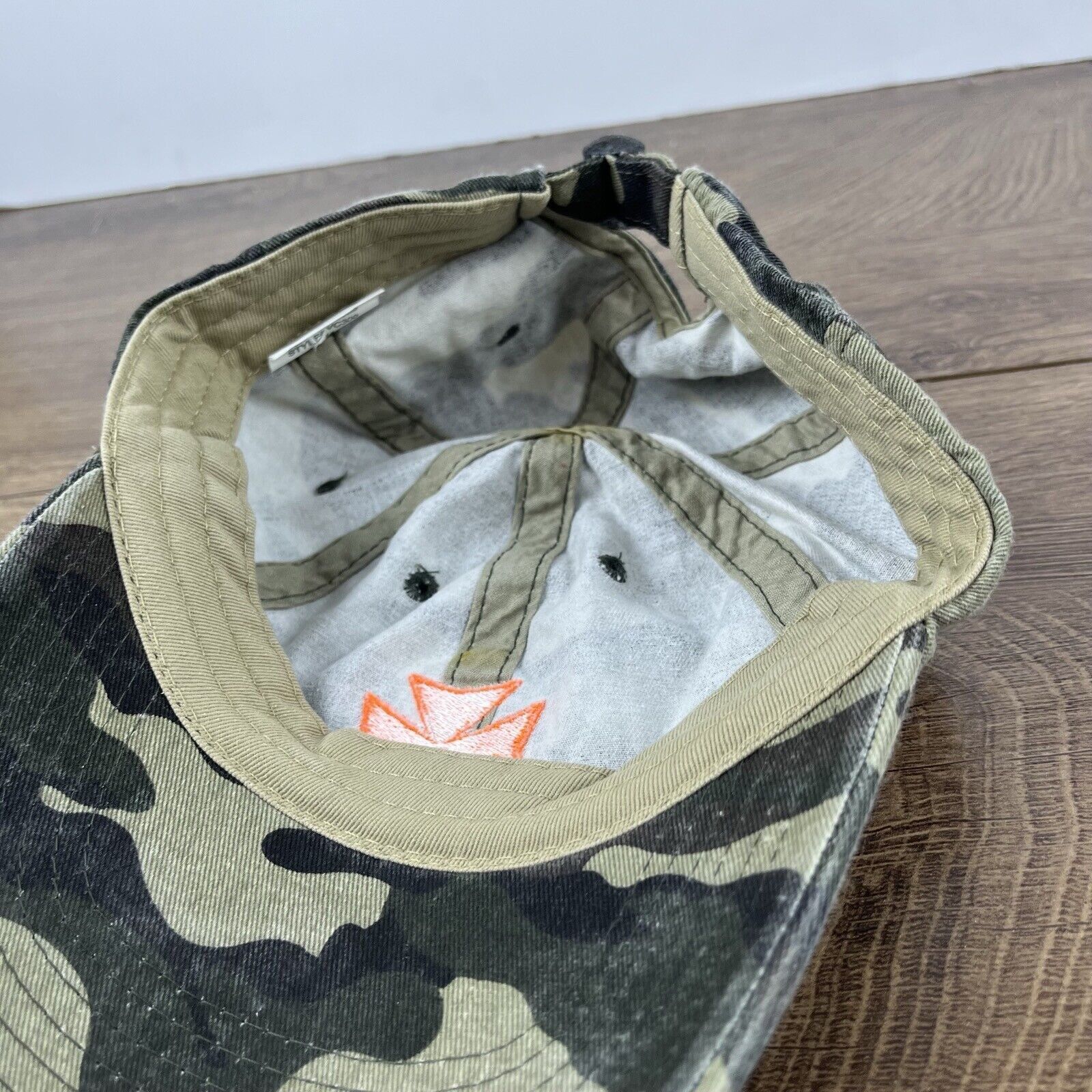Other Cross Hat Motorcycle Biker Hat Camo Green Hat Adjustable Hat Size ONE SIZE - 13 Thumbnail