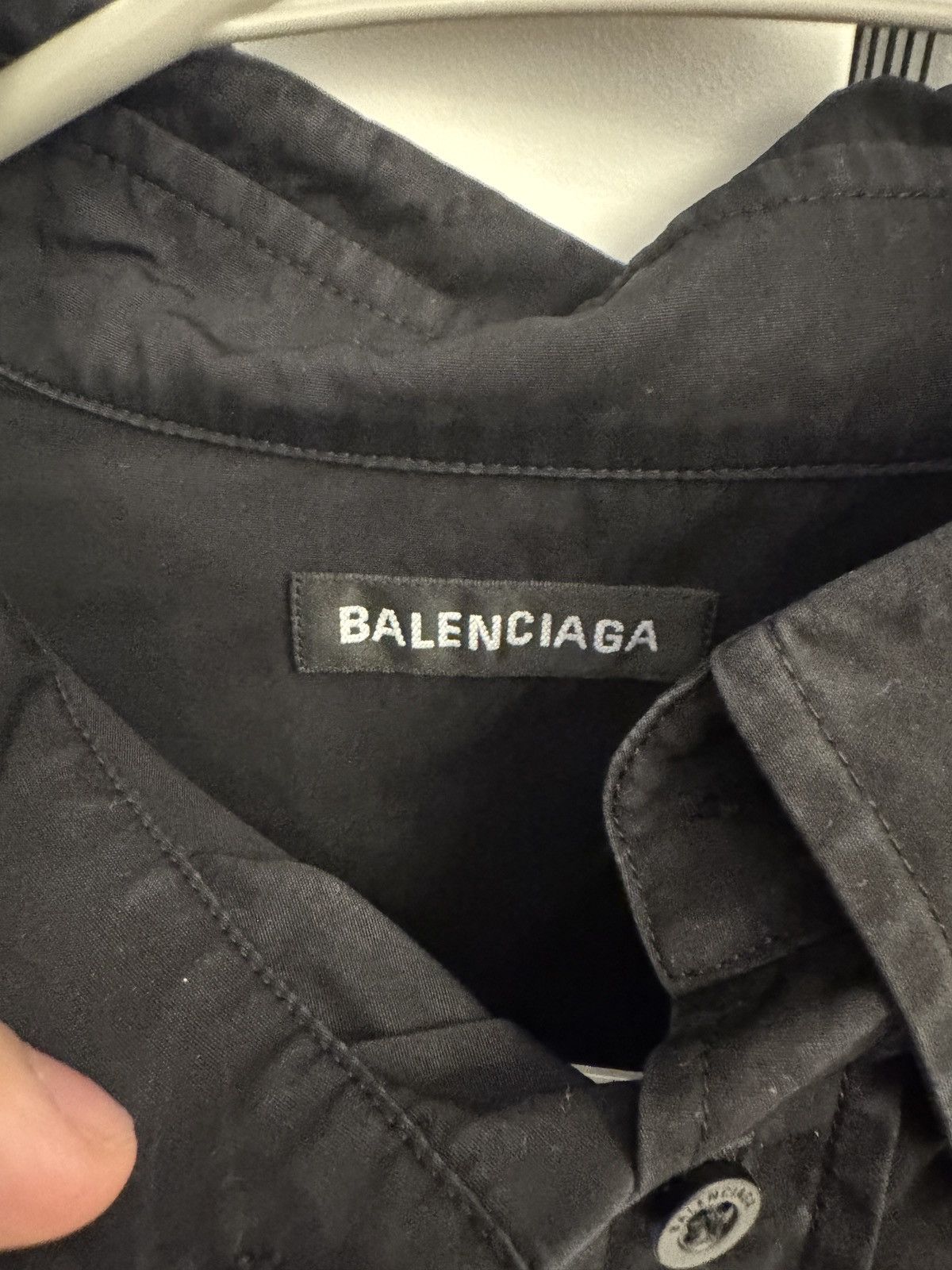 Balenciaga Balenciaga Master Card button up Size US S / EU 44-46 / 1 - 3 Thumbnail