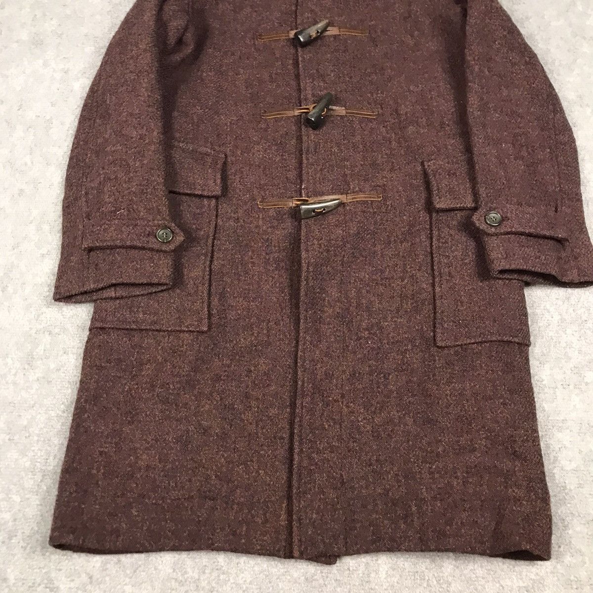 Harris Tweed × Japanese Brand HARRIS TWEED DUFFUR WOOL JACKET Size US S / EU 44-46 / 1 - 5 Thumbnail