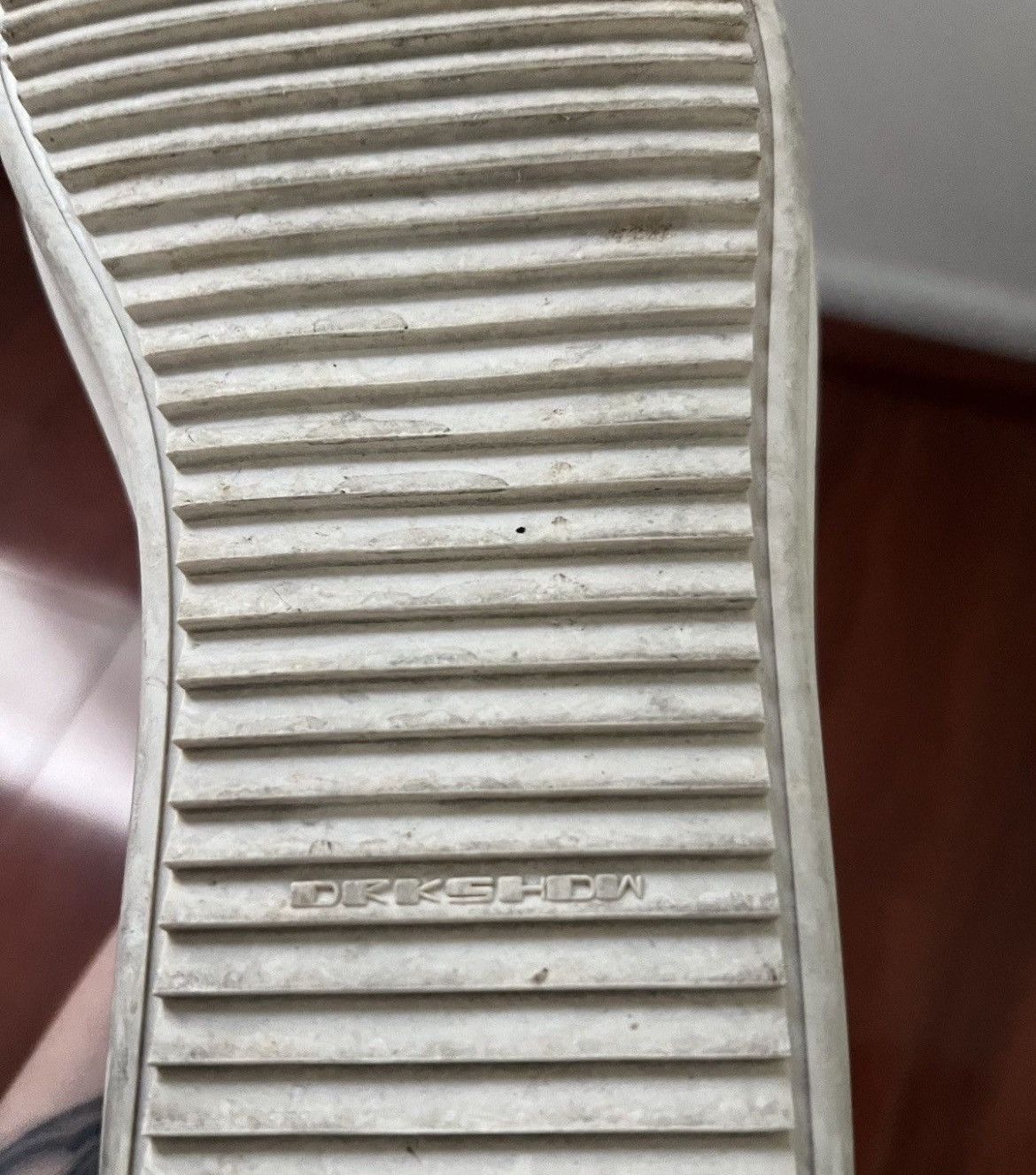 Rick Owens White Rick Owens DRKSHDW Size US 8 / EU 41 - 3 Thumbnail