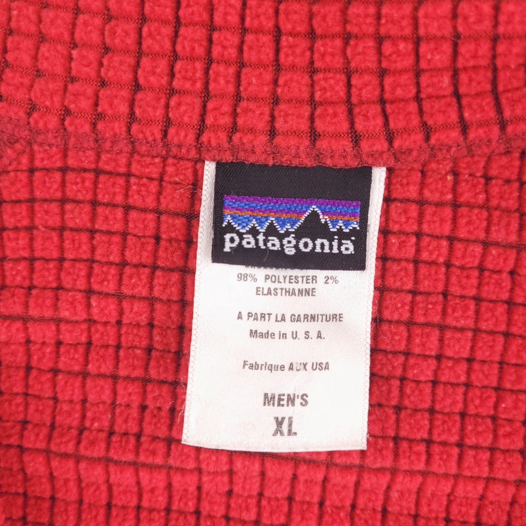 Patagonia Patagonia Sweater Mens XL Red Fleece Pullover Half Zip Quarter Zip Thermal VT? Size US XL / EU 56 / 4 - 6 Thumbnail