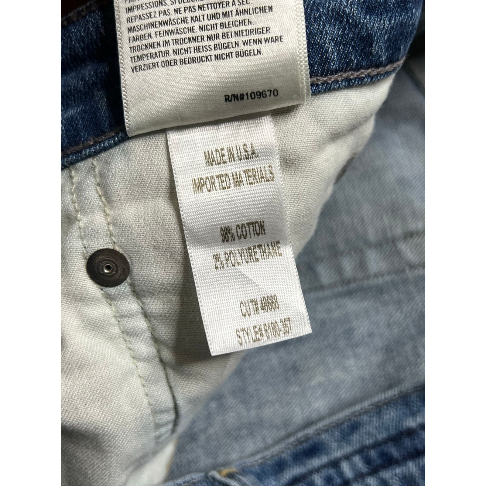 Citizens Of Humanity Citizens of Humanity Gage Classic Straight Jeans Mens Sz 34 Size US 34 / EU 50 - 10 Thumbnail