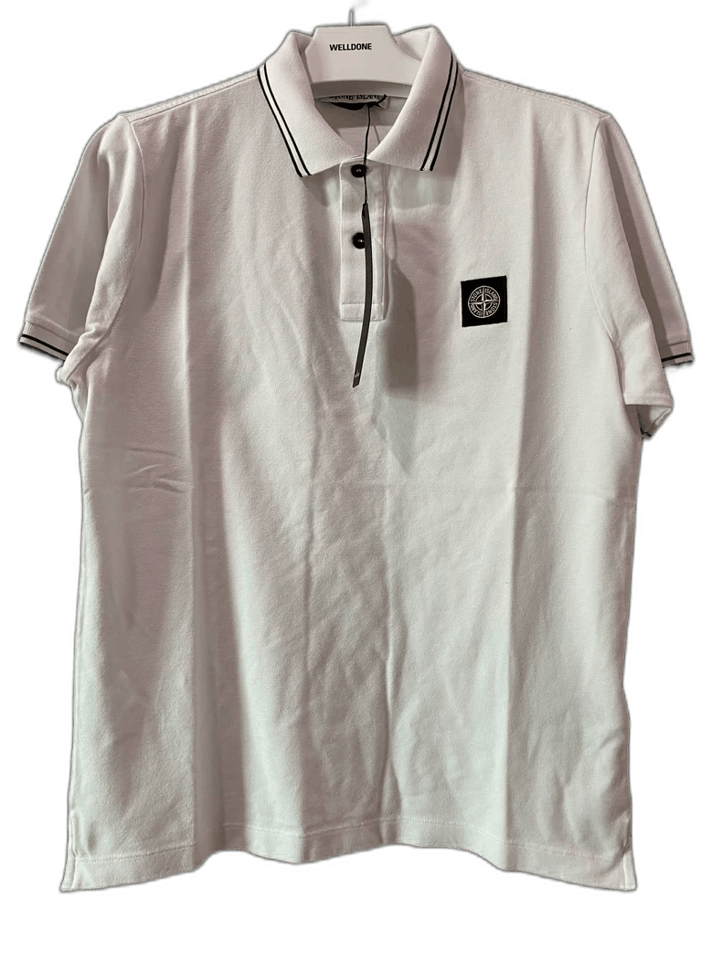 Stone Island Stone Island Classic Short Sleeve Polo Shirt-yf Size US L / EU 52-54 / 3 - 1 Thumbnail