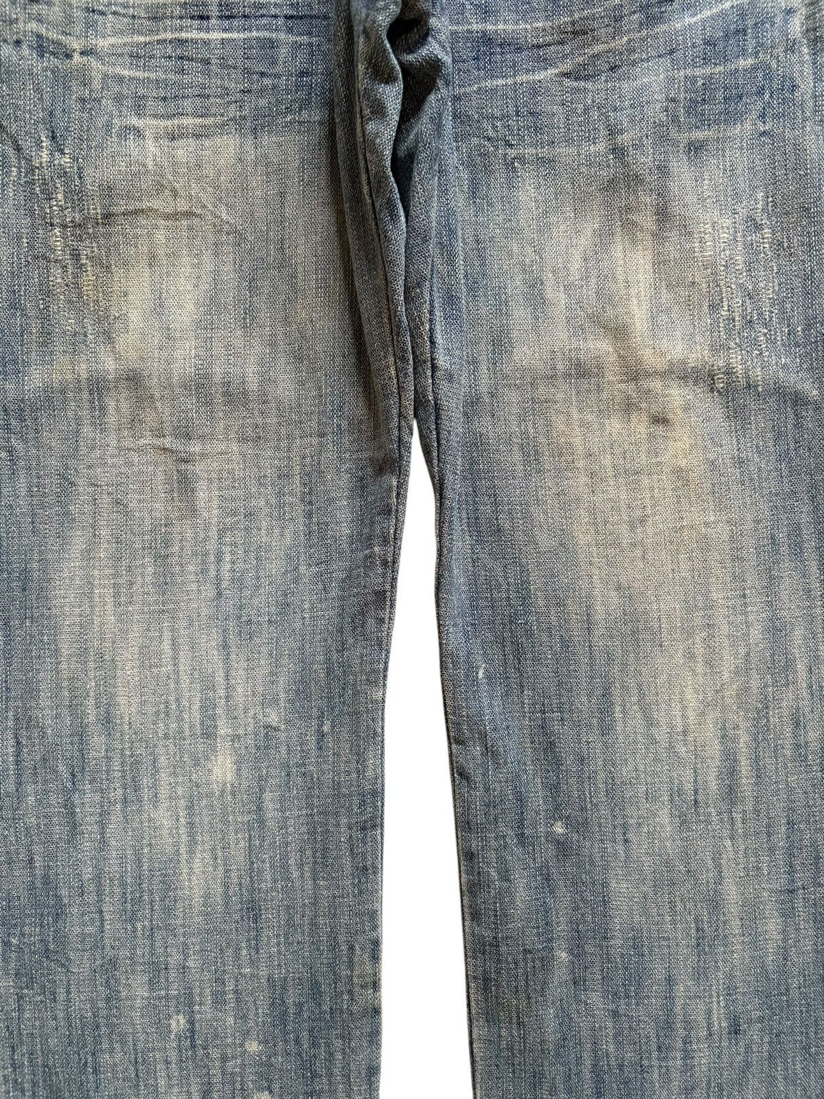 Japanese Brand Vintage Japanese Brand Double Waist Mud Wash Baggy Jeans Size US 32 / EU 48 - 5 Thumbnail