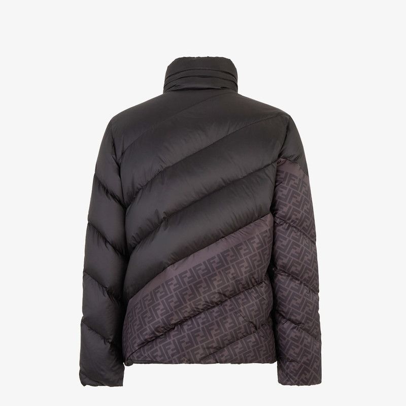 Fendi o1B3y1r0526 Puffer Jacket in Black/Purple Size US M / EU 48-50 / 2 - 2 Thumbnail