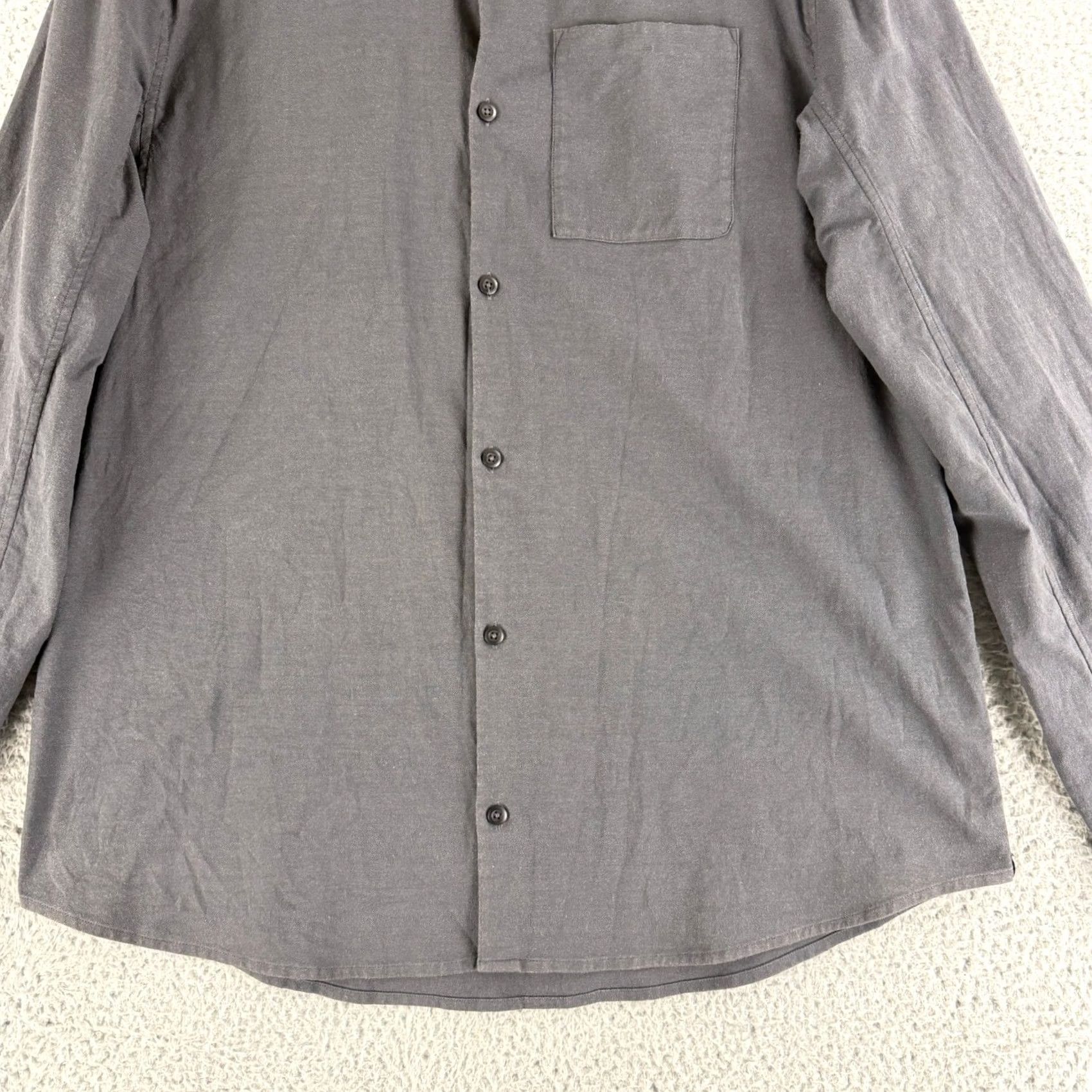 Lululemon Lululemon Button-Down Shirt Mens XL Gray Long Sleeve Pocket Technical Casual Size US XL / EU 56 / 4 - 5 Thumbnail