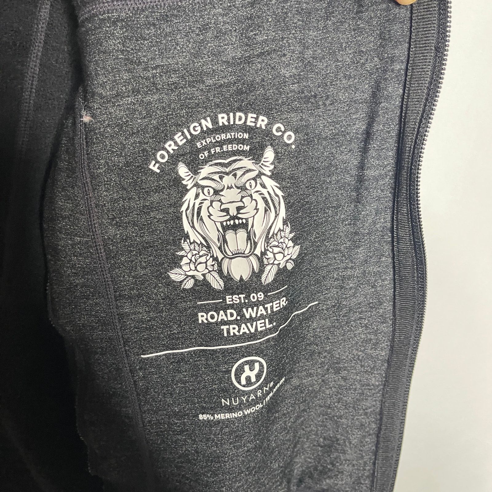Other Foreign Rider Co. Black Full zip MERINO HOODED JACKET 1 US S Size US S / EU 44-46 / 1 - 8 Thumbnail