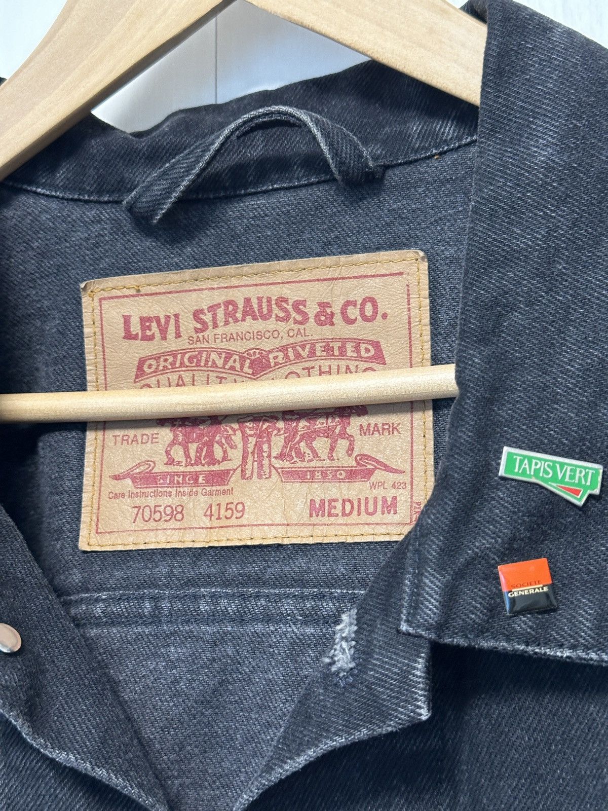 Levi's 80's Type III Jacket (Model 70598-4159) Size US M / EU 48-50 / 2 - 3 Thumbnail
