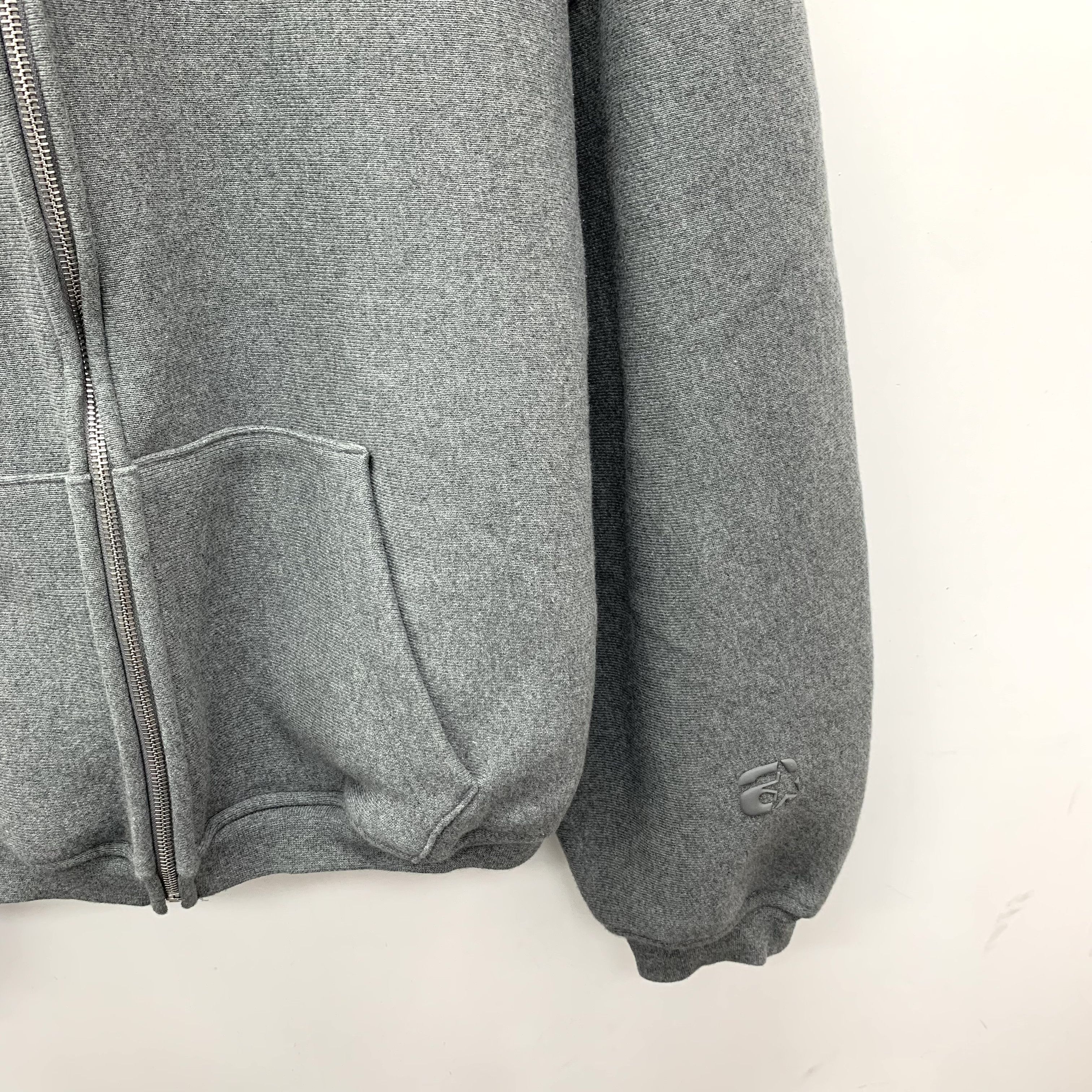 Alexander Wang Alexander Wang Logo Zip Hoodie Grey (S) Size US S / EU 44-46 / 1 - 4 Thumbnail
