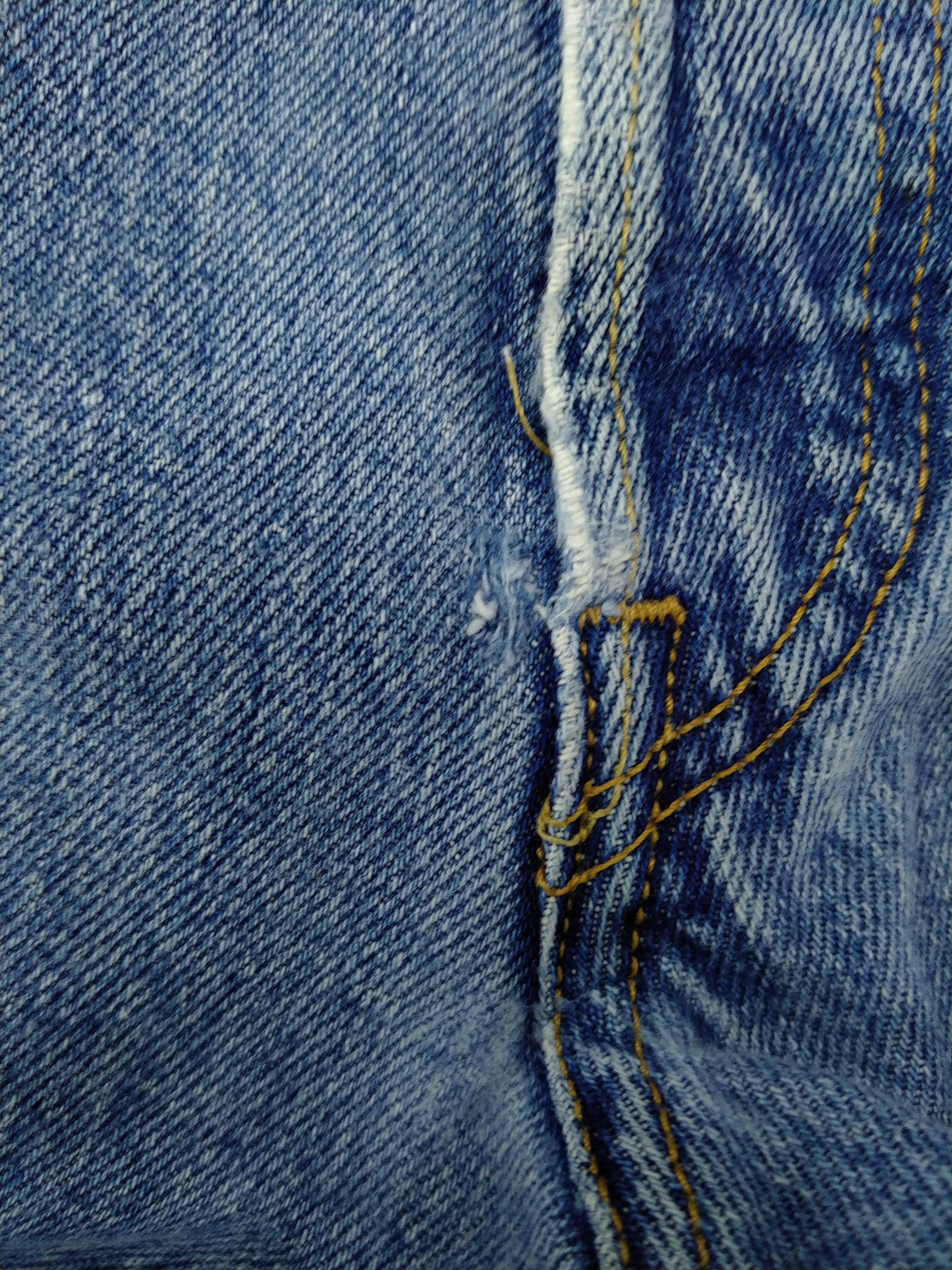 Japanese Brand 90s Light Wash Vintage Levi's 501xx Denim 34 x 29.5 -JN675 Size US 34 / EU 50 - 10 Thumbnail