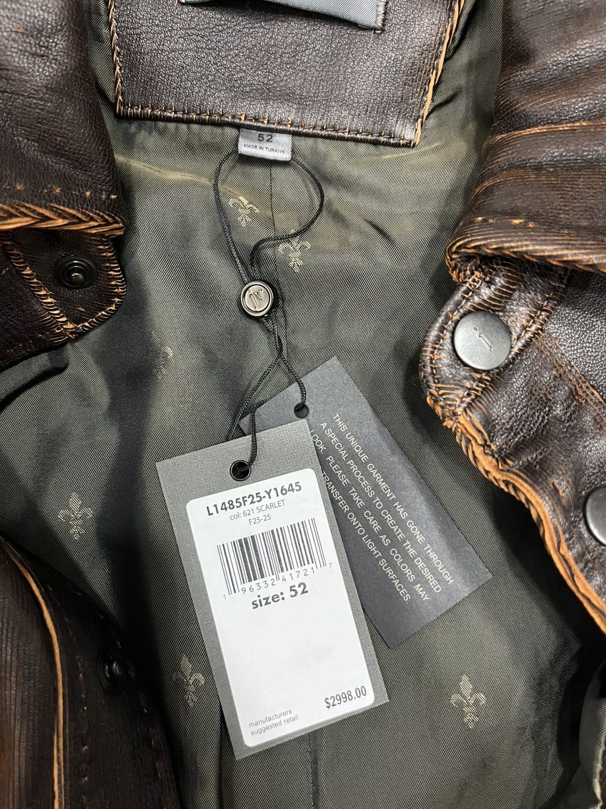 John Varvatos Lottie Shirt Jacket EU 52 USA 42 Size US L / EU 52-54 / 3 - 21 Thumbnail