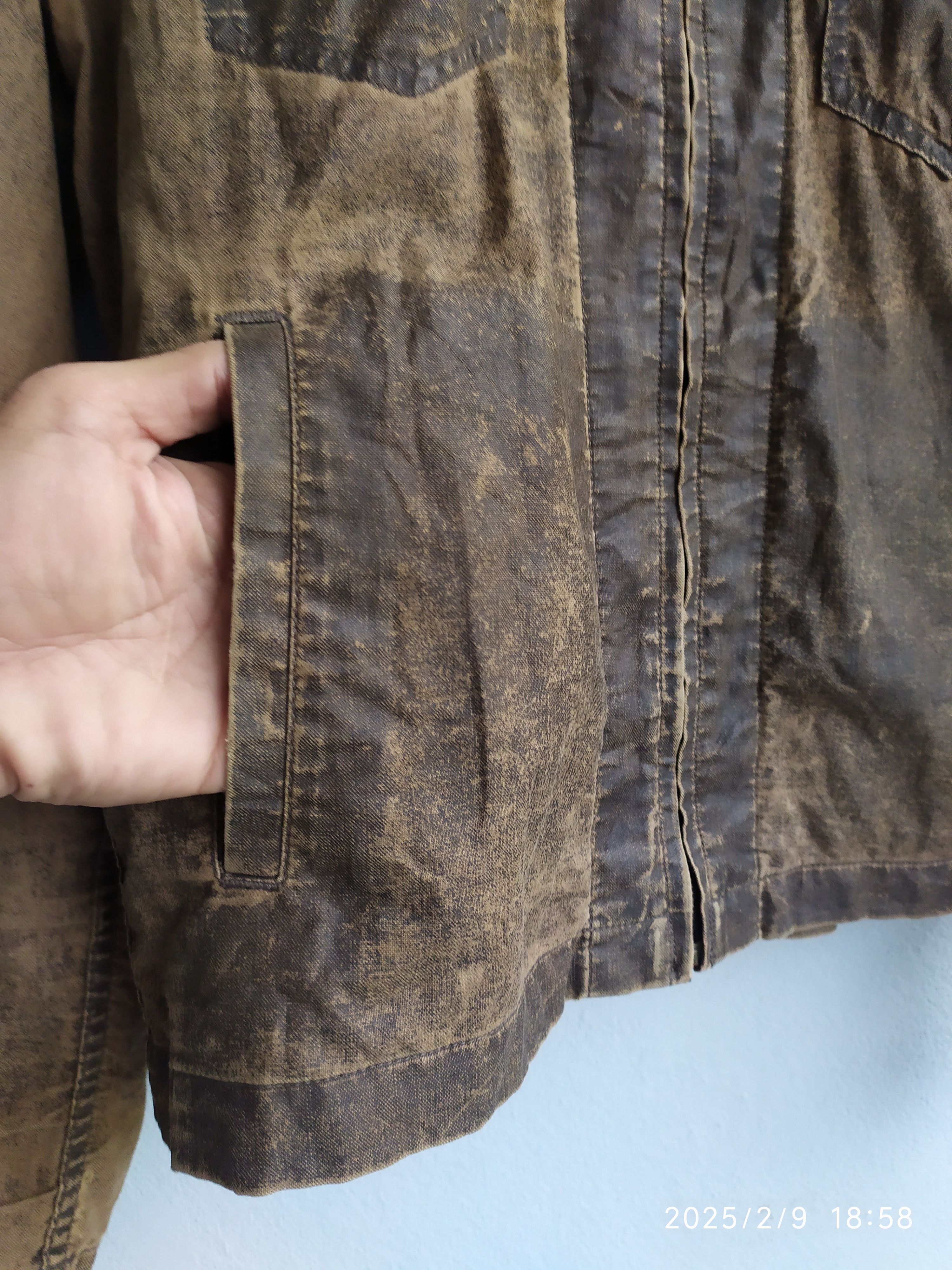 If Six Was Nine × Japanese Brand × Tete Homme TETE HOMME by issey miyake zipper shirt nice designer Size US L / EU 52-54 / 3 - 6 Thumbnail