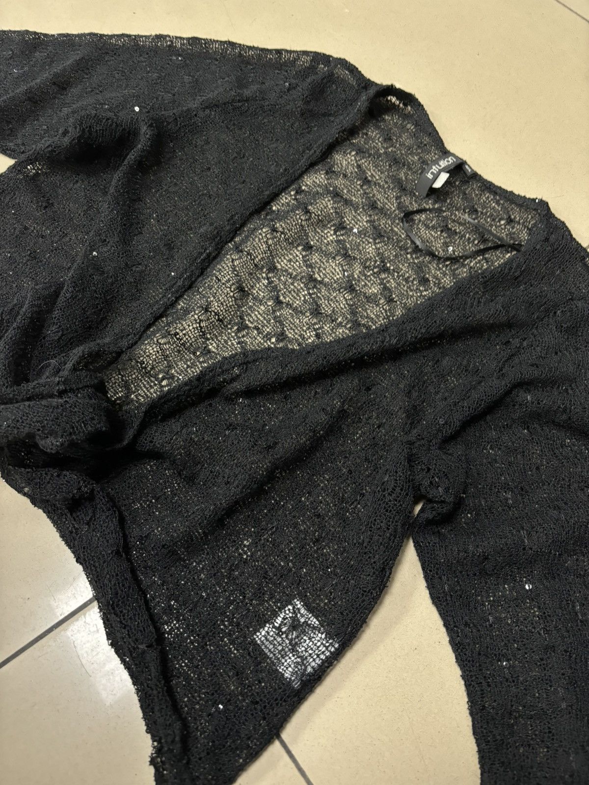 Japanese Brand × Vintage Vintage Open Weave Crotchet Net Shrug Size M / US 6-8 / IT 42-44 - 2 Thumbnail