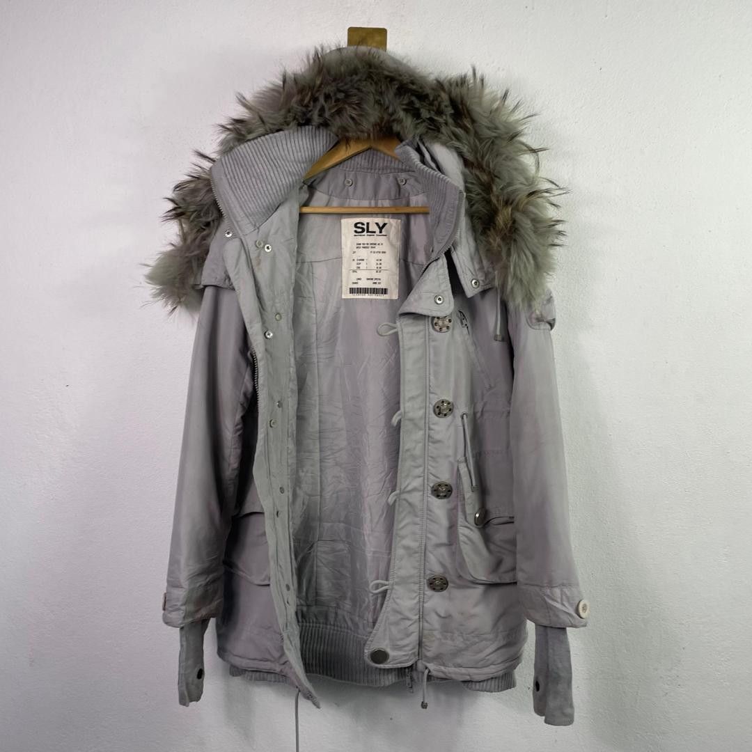If Six Was Nine SLY Baroque If Six LGB Fur Hooded Jacket Size XS / US 0-2 / IT 36-38 - 9 Thumbnail