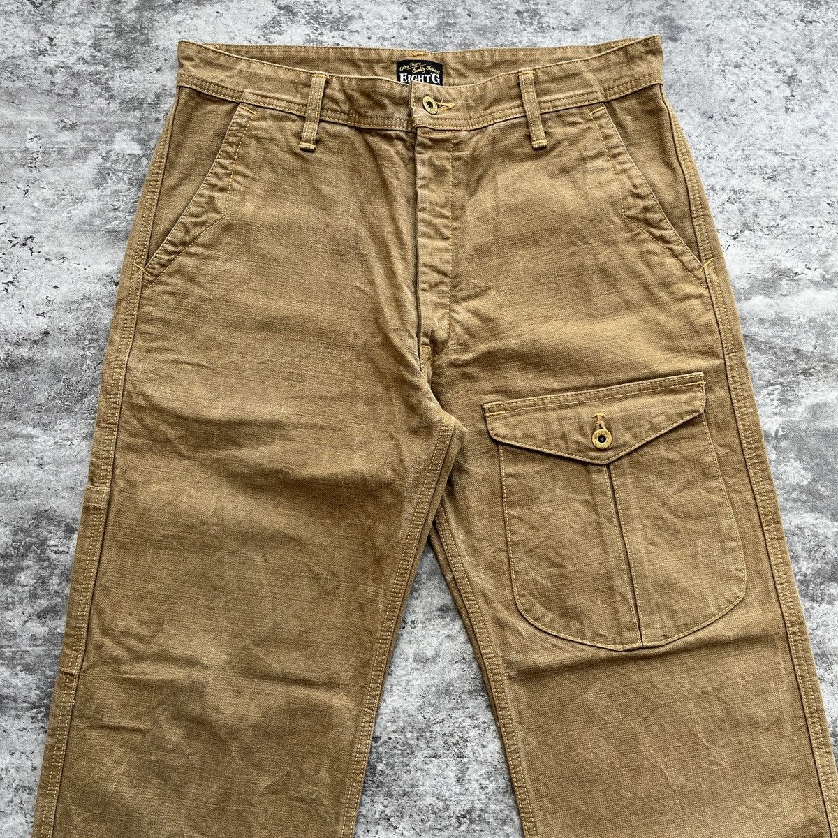 Carhartt × EIGHT-G × Japanese Brand Eight’G Carpenter Heavy Canvas Pants Size US 34 / EU 50 - 8 Thumbnail