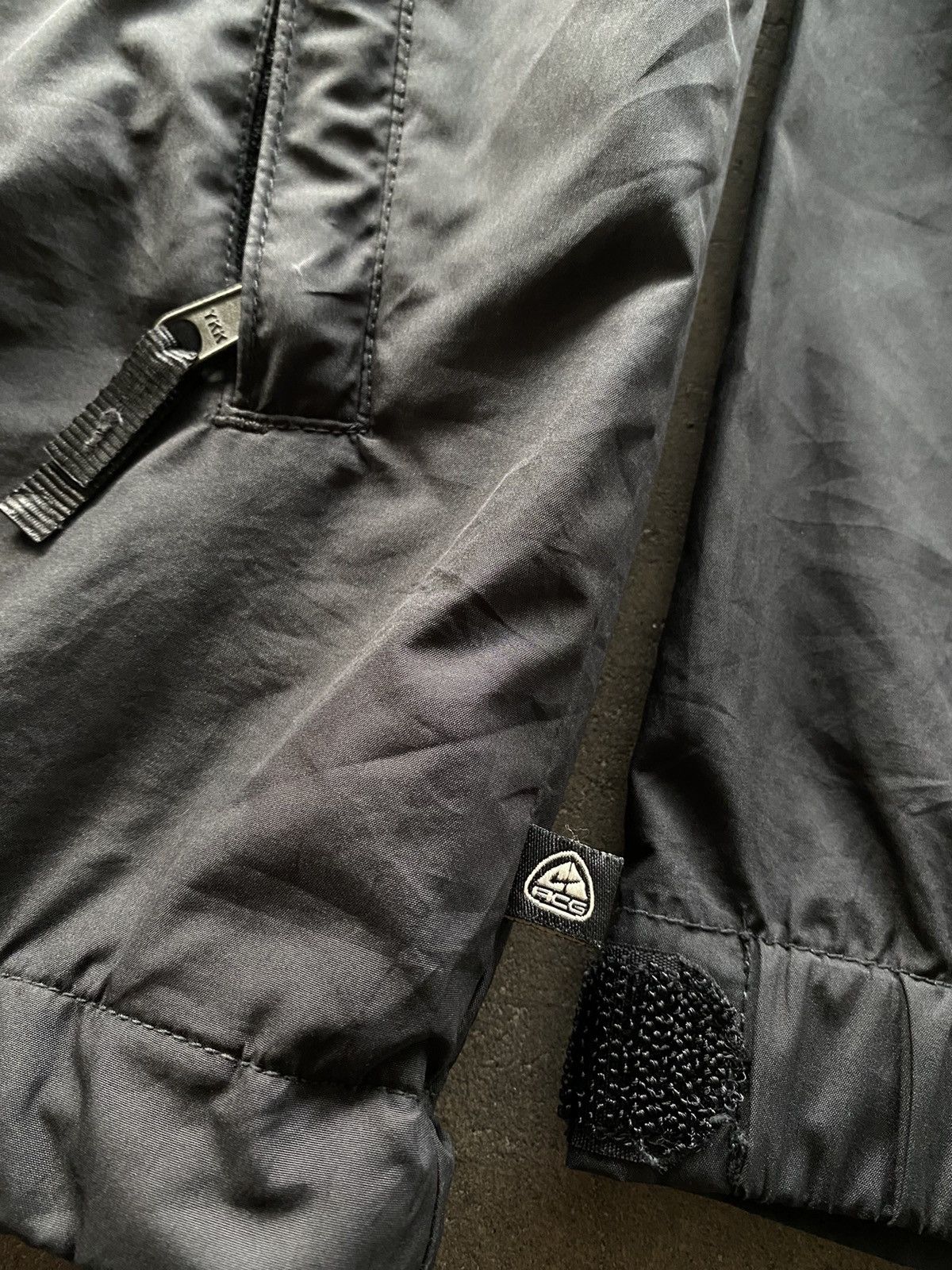 Nike ACG 2000s - Nike ACG Clima-Fit Windbreaker Black Jacket Size US M / EU 48-50 / 2 - 6 Thumbnail