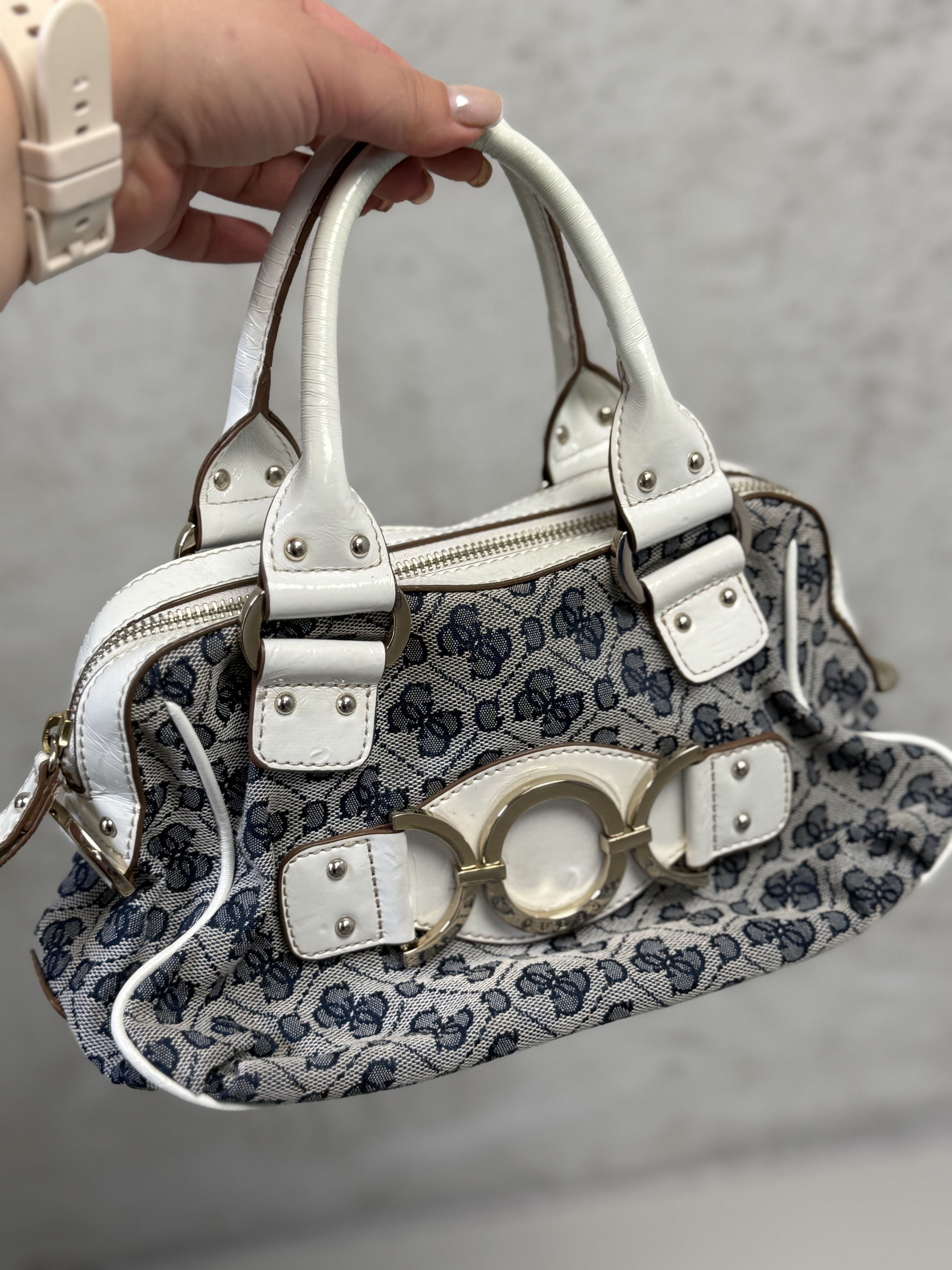 Guess Guess monogram vintage y2k 00s bag hand leather leopard Size ONE SIZE - 1 Thumbnail