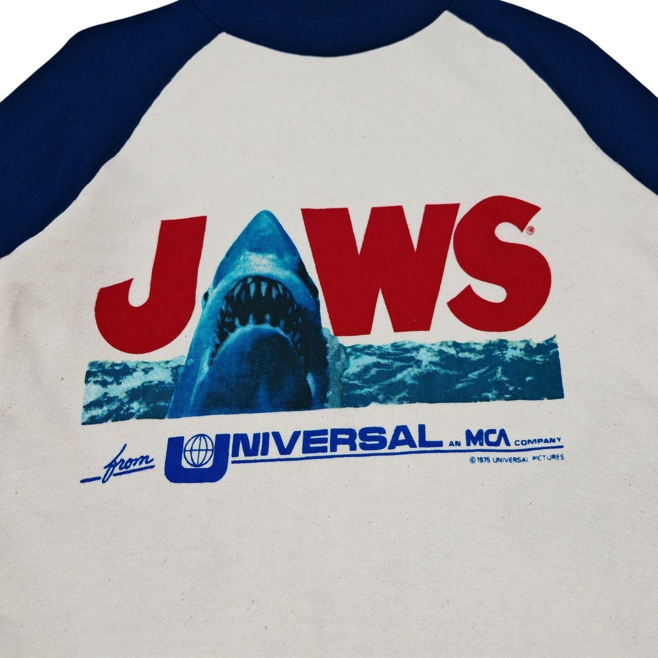 Vintage 1975 Jaws Movie Sweatshirt Size US S / EU 44-46 / 1 - 11 Thumbnail