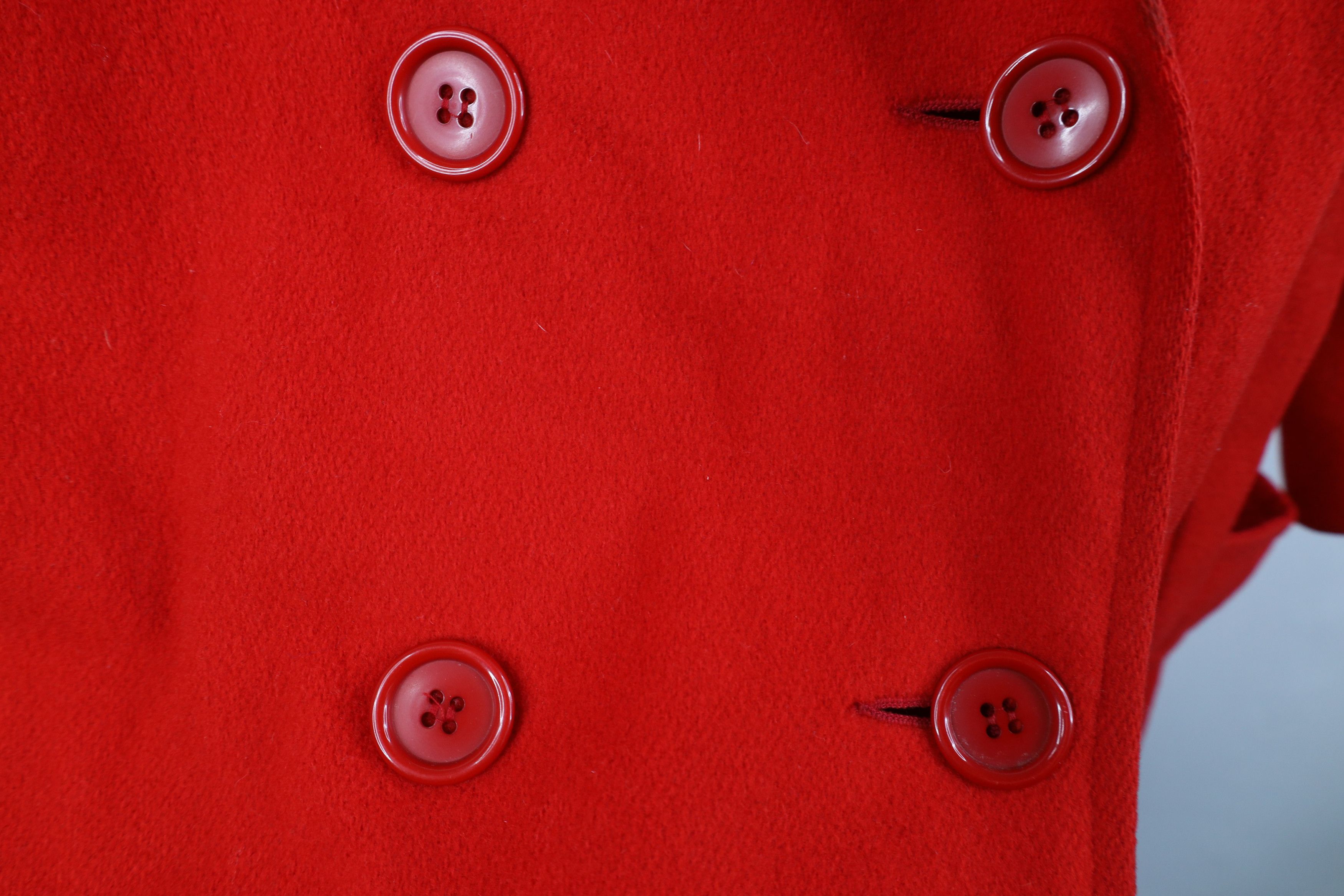 Vintage Vintage 60s 70s Streetwear Breasted Peacoat Jacket Red USA Size L / US 10 / IT 46 - 7 Thumbnail