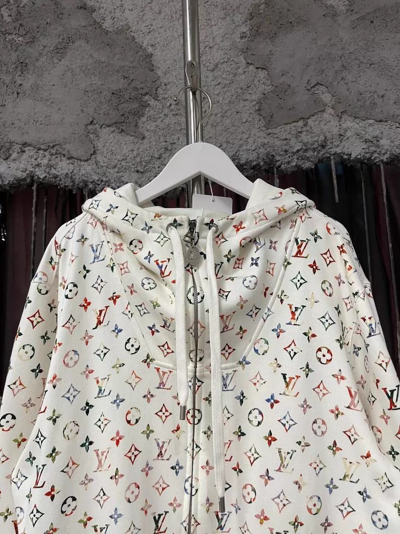 Louis Vuitton Louis Vuitton Patterned Zip Hoodie Jacket -2505 Size US S / EU 44-46 / 1 - 3 Thumbnail