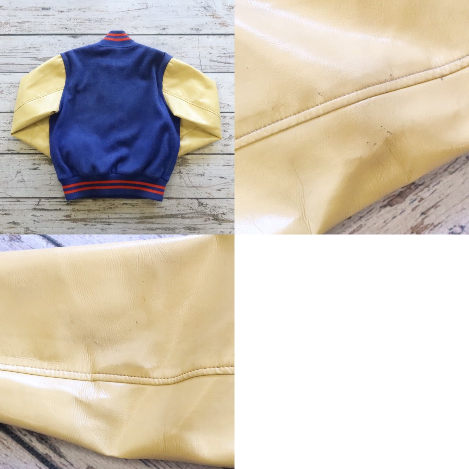 Vintage VINTAGE Sandknit Varsity Jacket Mens Jacket 42 Blue 42 Wool USA Vintage Sandknit Varsity Jacket Size US XS / EU 42 / 0 - 10 Thumbnail