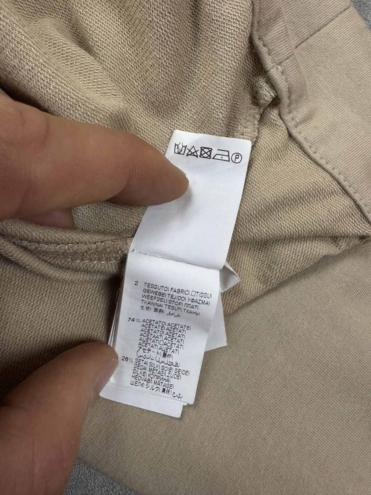 Brunello Cucinelli Brunello Cucinelli hoodie beige pullover Mens size S Size US S / EU 44-46 / 1 - 11 Thumbnail