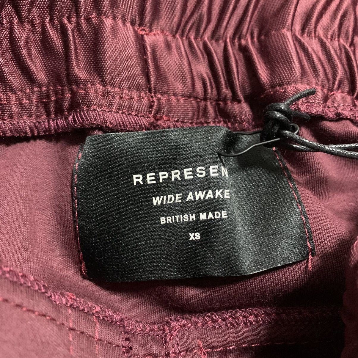 Represent Clo. Represent XS Track Pants Bottoms Burgundy Wide Awake Size US 28 / EU 44 - 4 Thumbnail