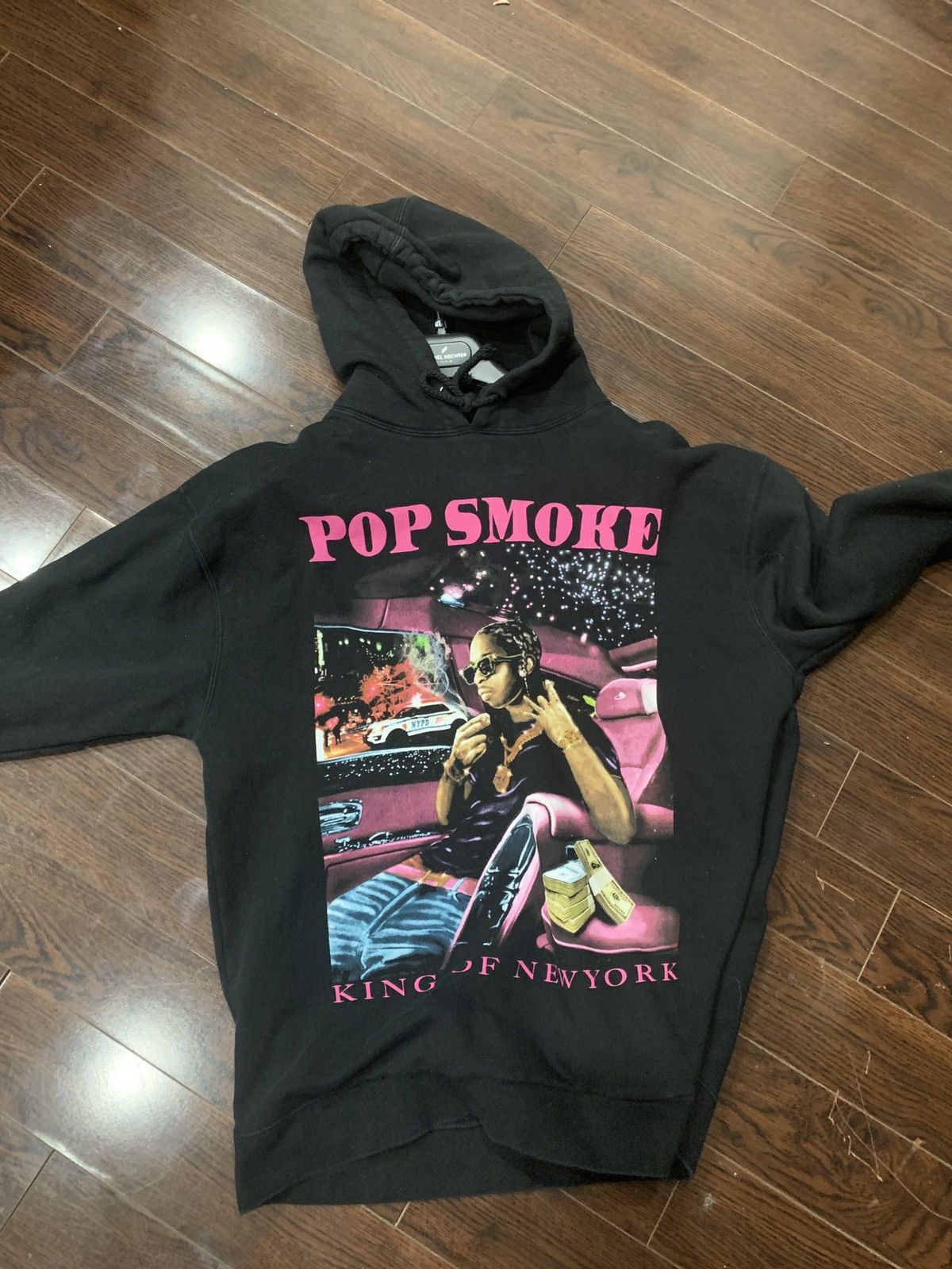 Vlone Pop Smoke X Vlone King Of NY Hoodie Size US XL / EU 56 / 4 - 2 Thumbnail