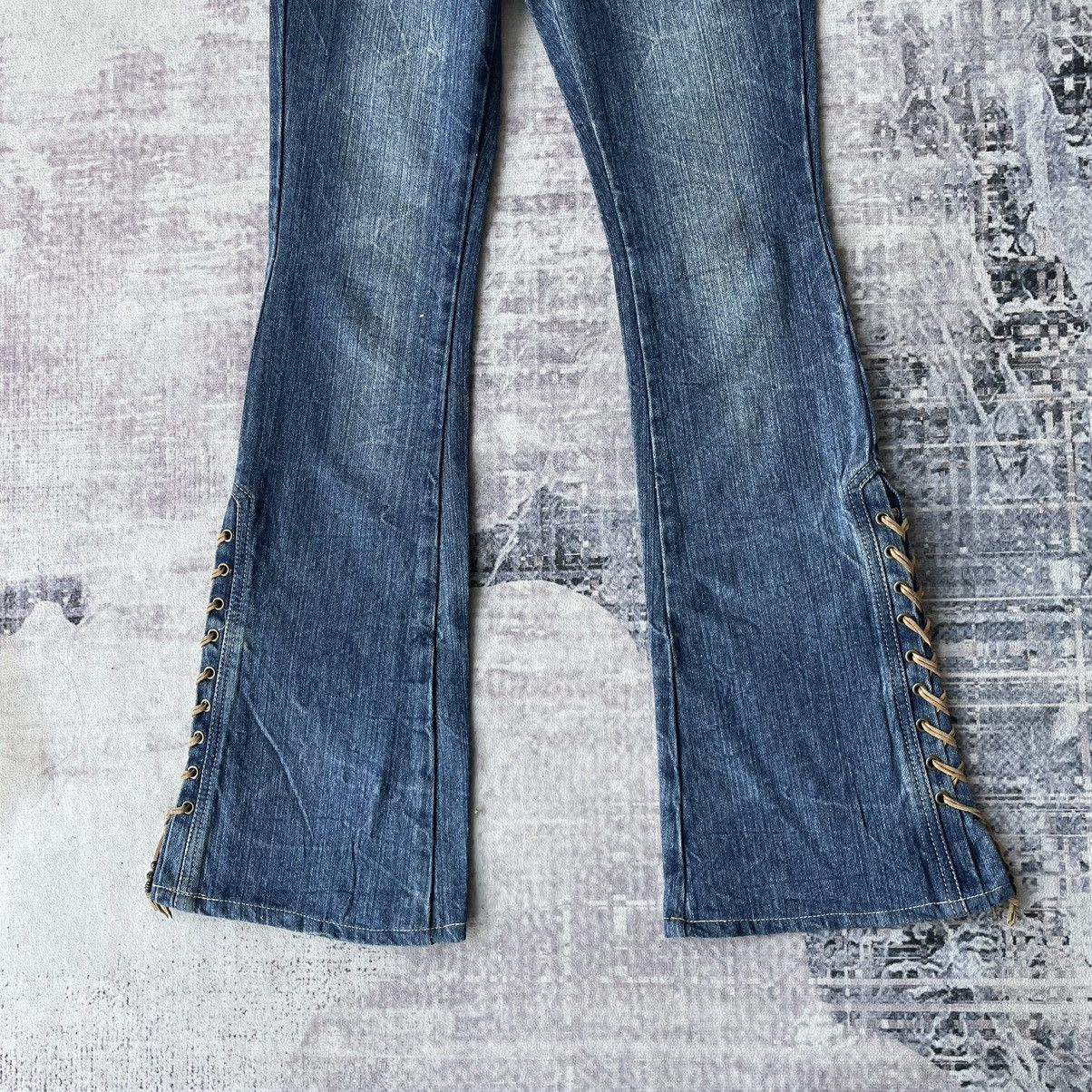 Beauty Beast Vintage Cook Jeans Spiral Cut Flare LGB Style Jeans Size US 28 / EU 44 - 6 Thumbnail