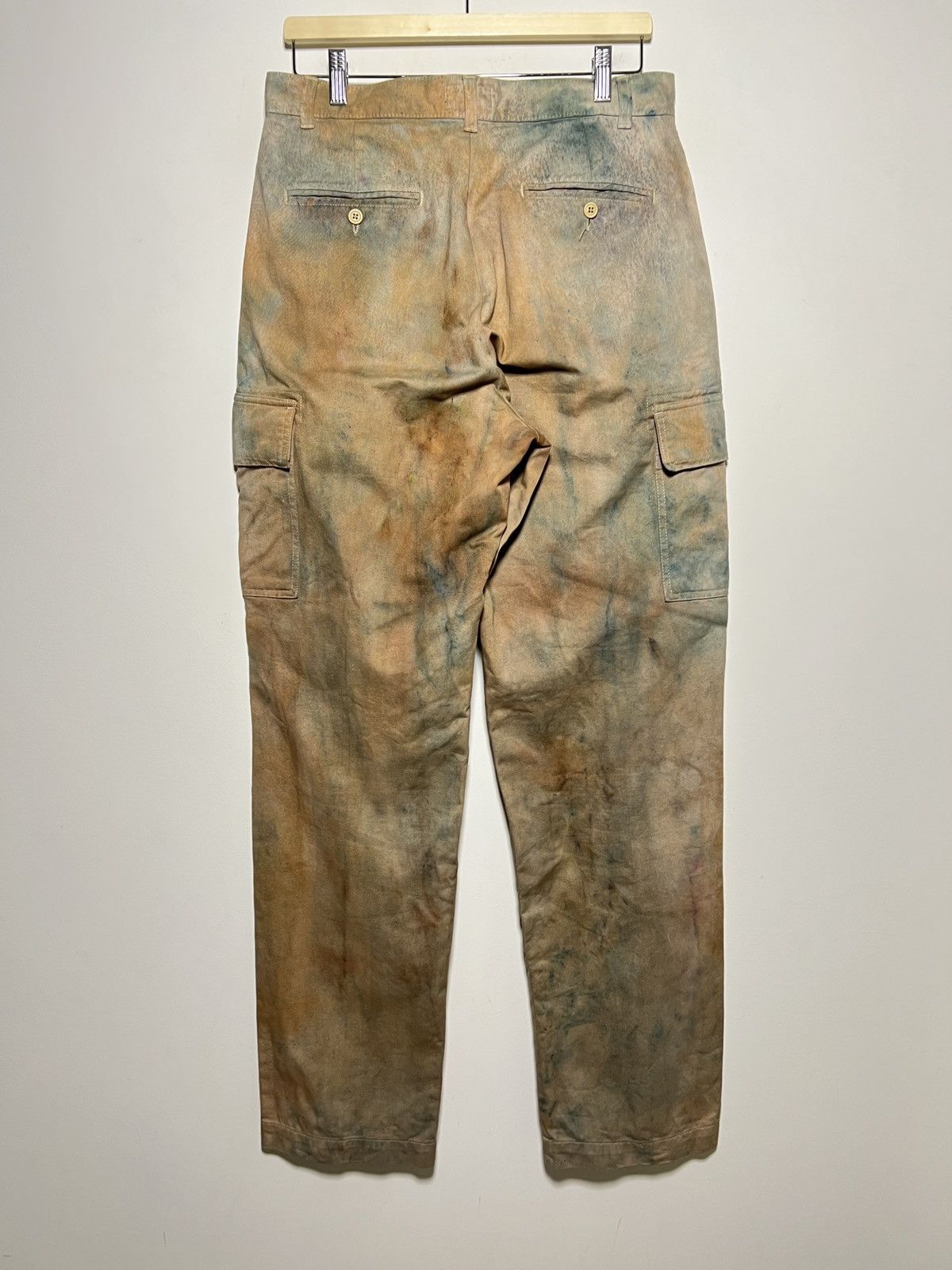 Ralph Lauren ralph lauren rust tie dye cargo multipocket army pants Size US 32 / EU 48 - 2 Thumbnail