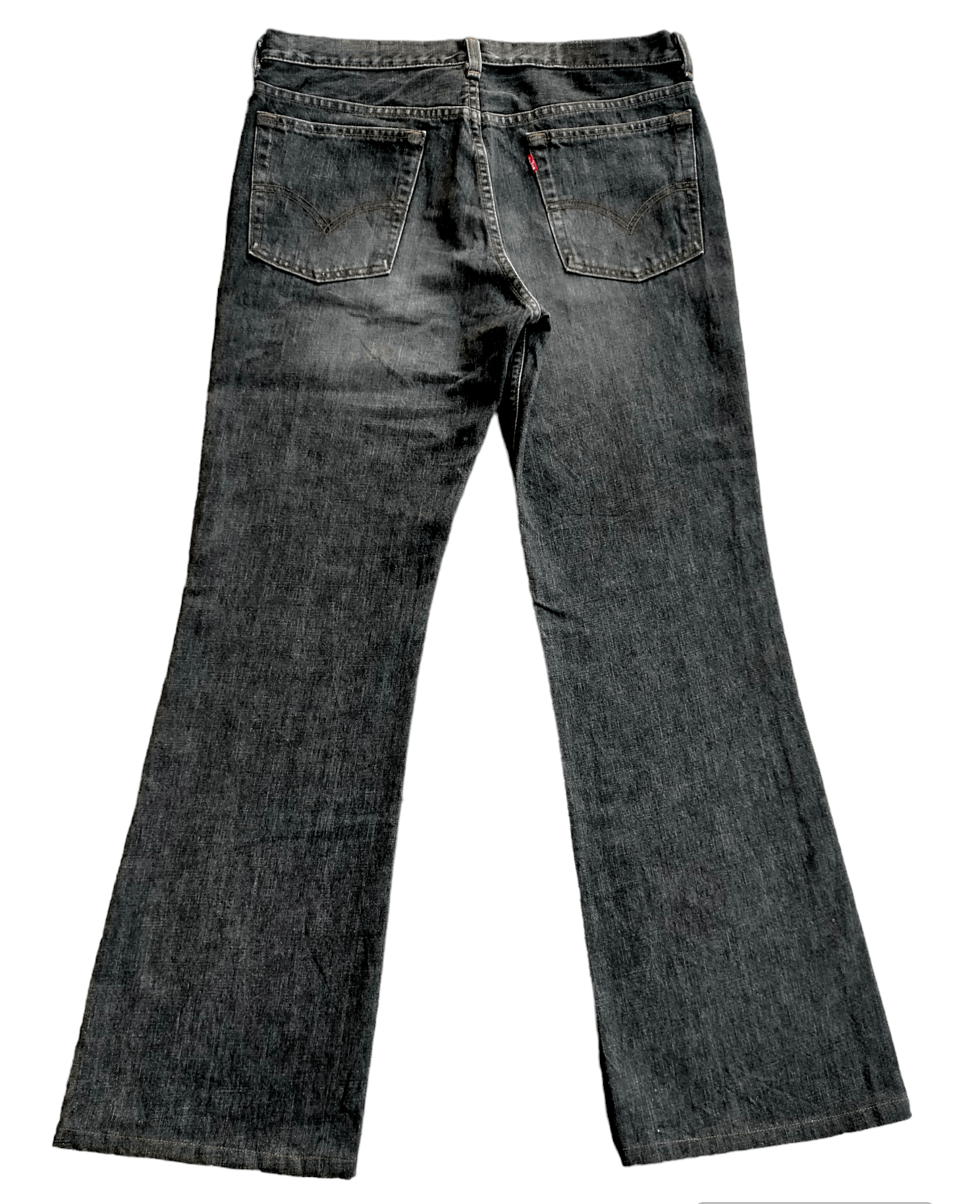 Japanese Brand Flare Jeans Levis 517 Boot cut Black Denim Size US 32 / EU 48 - 2 Thumbnail