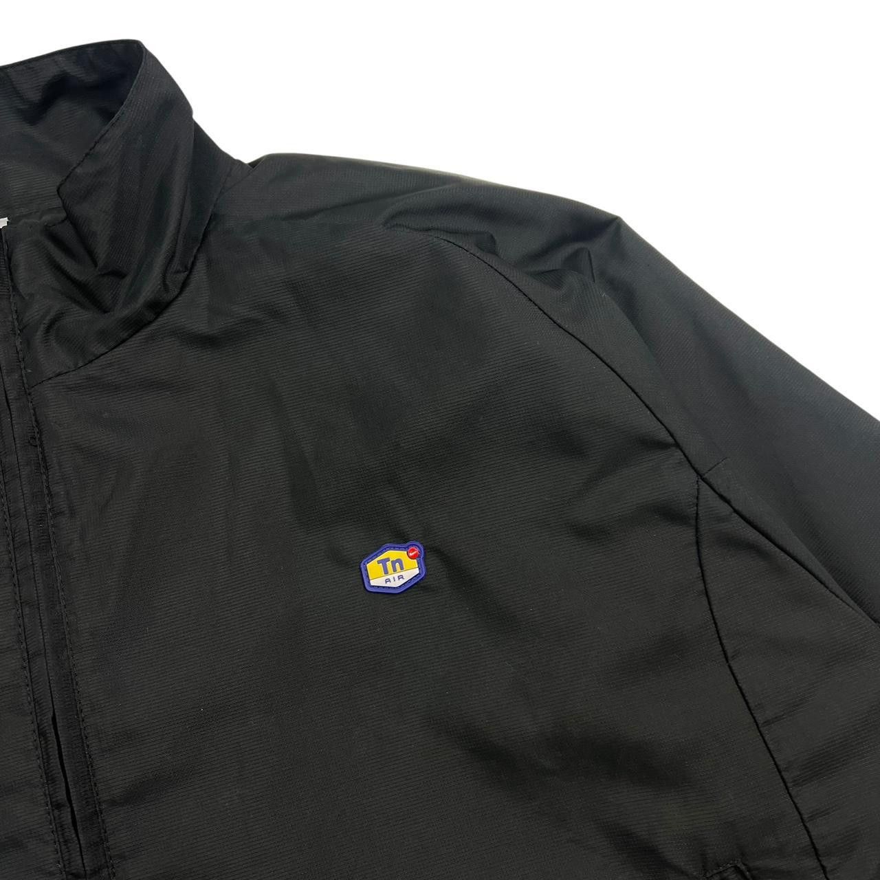 Nike Vintage 2000s Nike TN TN7 Track Jacket Black & Blue - Large Size US L / EU 52-54 / 3 - 4 Thumbnail