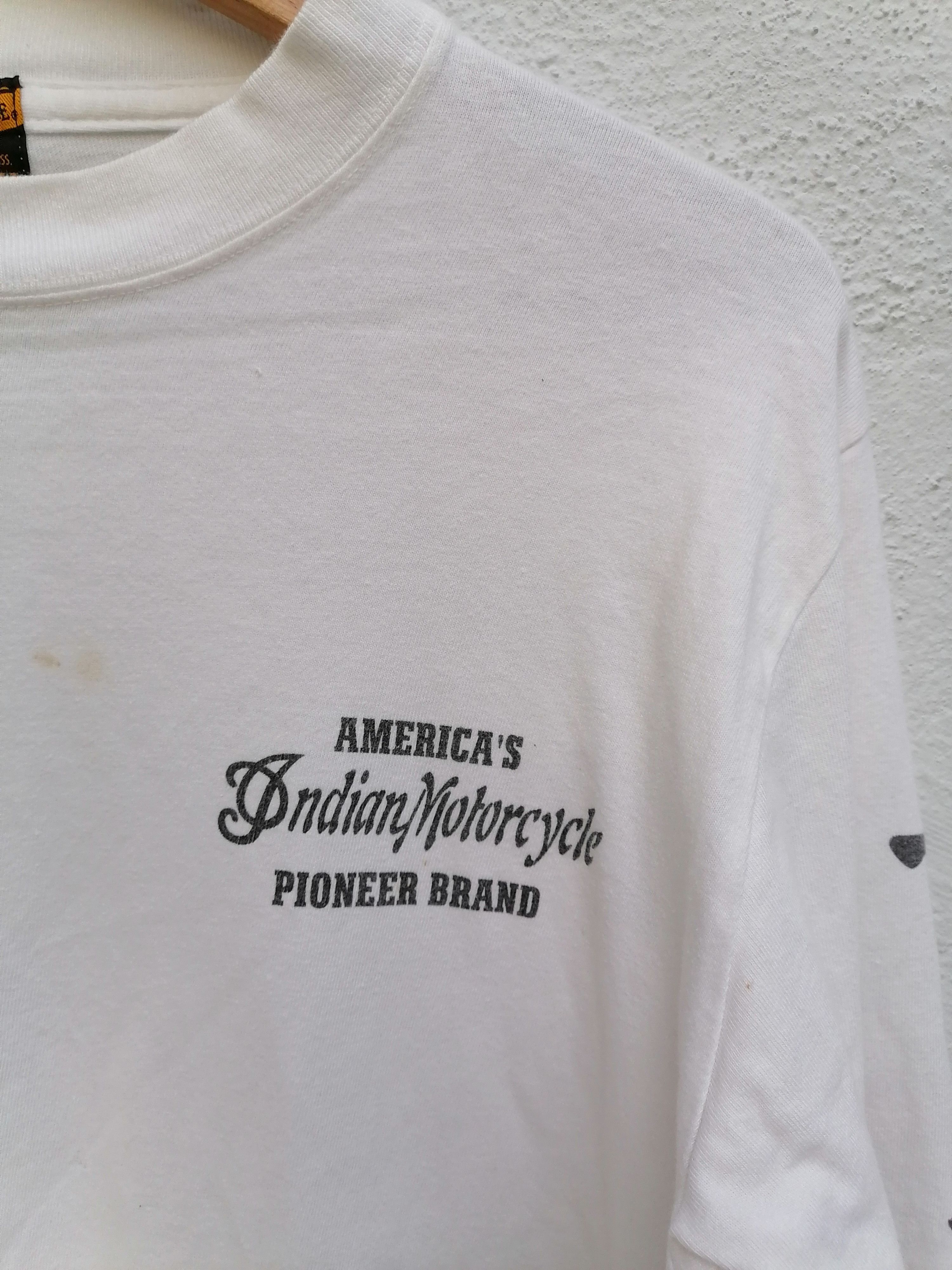 Indian Motorcycle × Toyo Enterprises × Vintage Indian Motorcycle Long Sleeve T-shirt Size US S / EU 44-46 / 1 - 3 Thumbnail