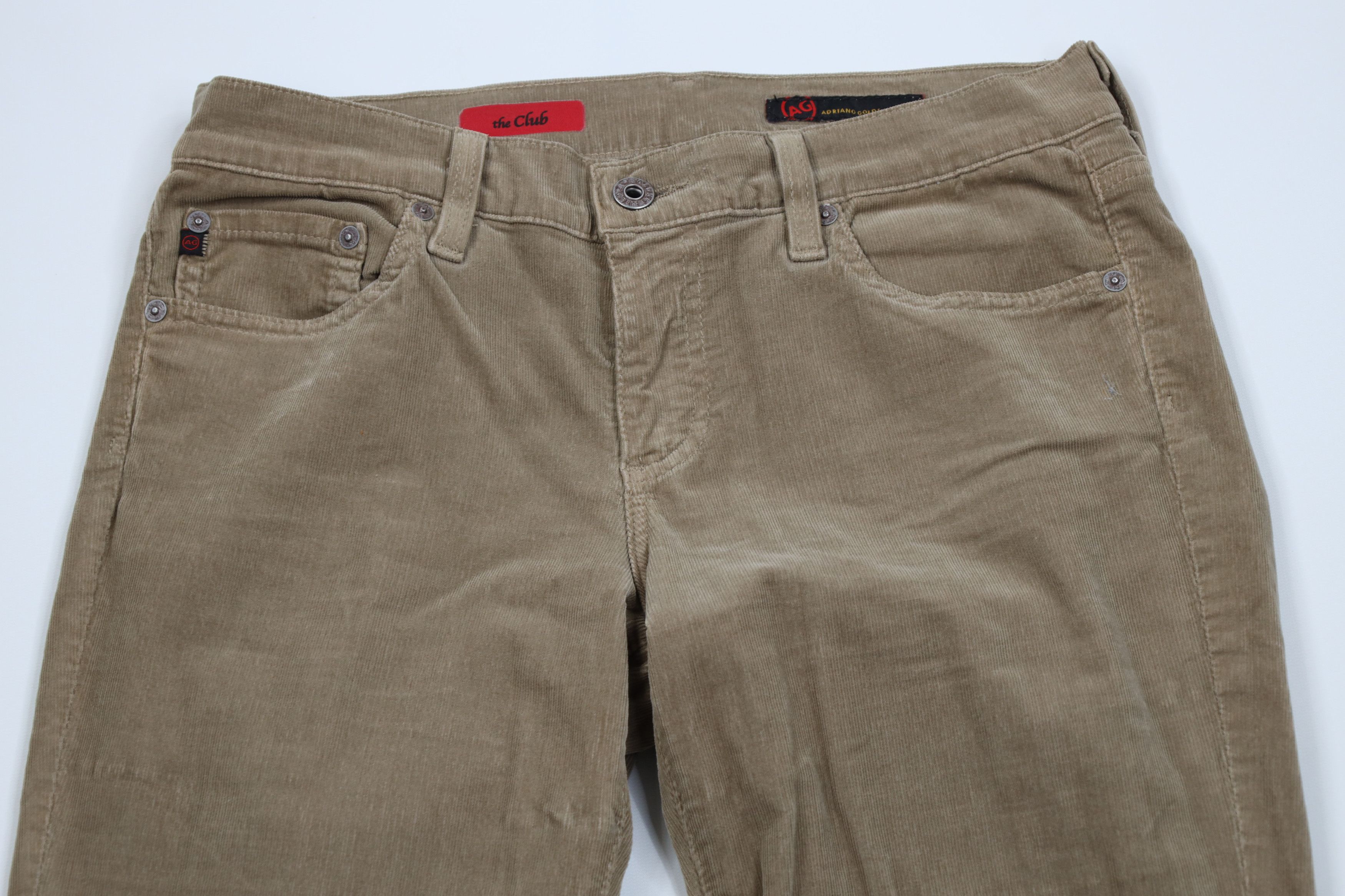 AG Adriano Goldschmied Adriano Goldschmied Stretch Flared Wide Leg Corduroy Pants Size 30" / US 8 / IT 44 - 2 Thumbnail