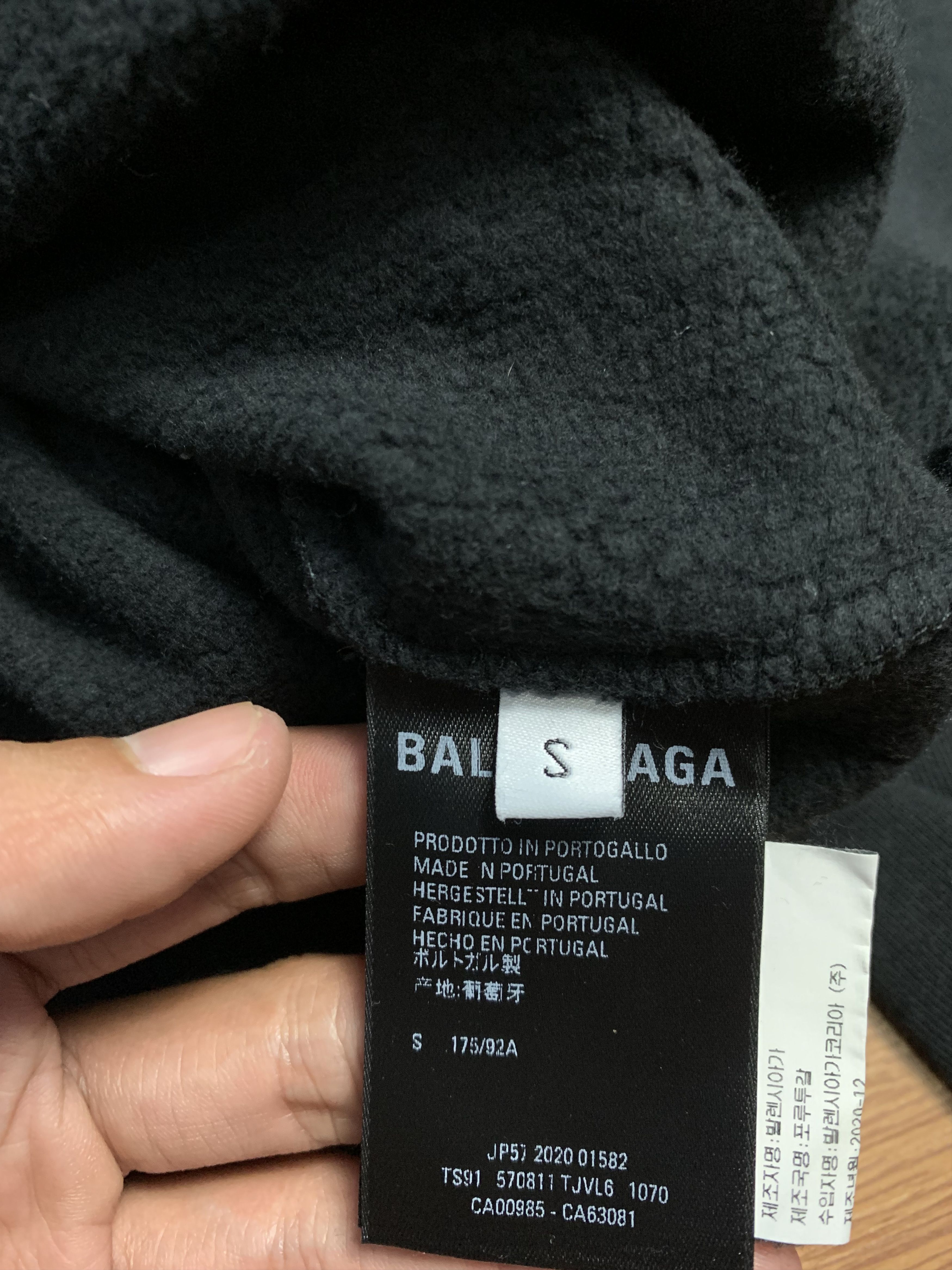 Balenciaga Balenciaga Love Distressed Hoodie Size US S / EU 44-46 / 1 - 14 Thumbnail