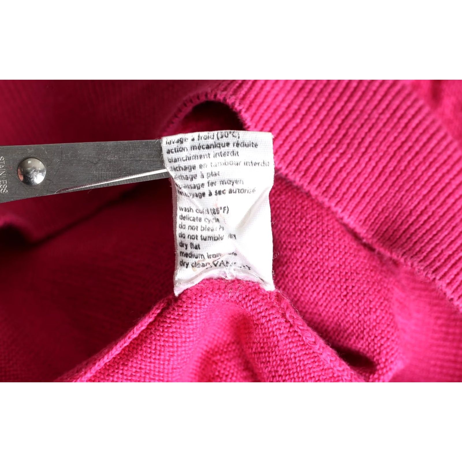 Lacoste LACOSTE V Neck Cotton Jumper Sweater Men Size S / 3 Size US S / EU 44-46 / 1 - 6 Thumbnail