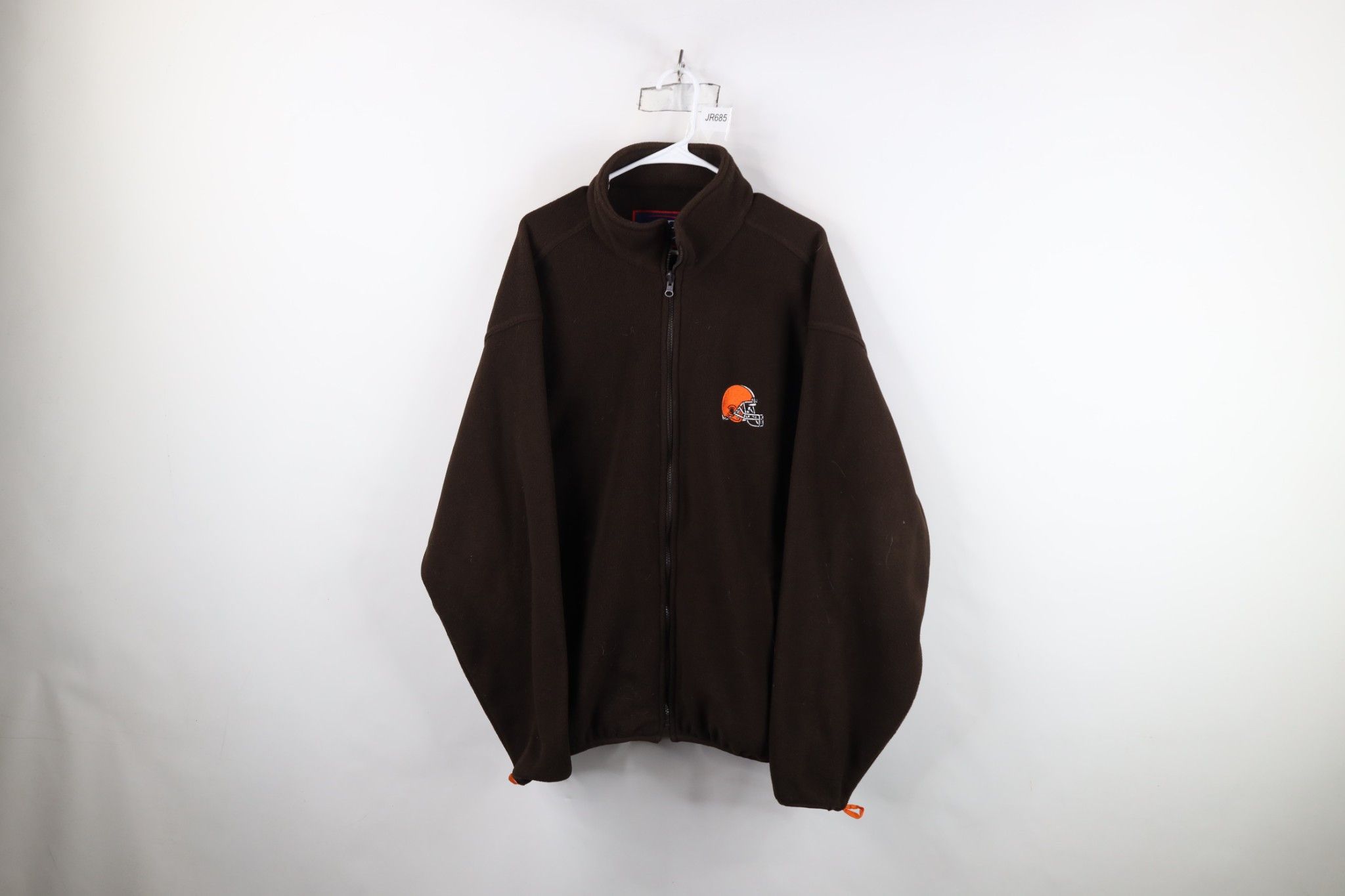 Vintage Vintage 2 In 1 Cleveland Football Hooded Jacket Orange Size US XL / EU 56 / 4 - 11 Thumbnail