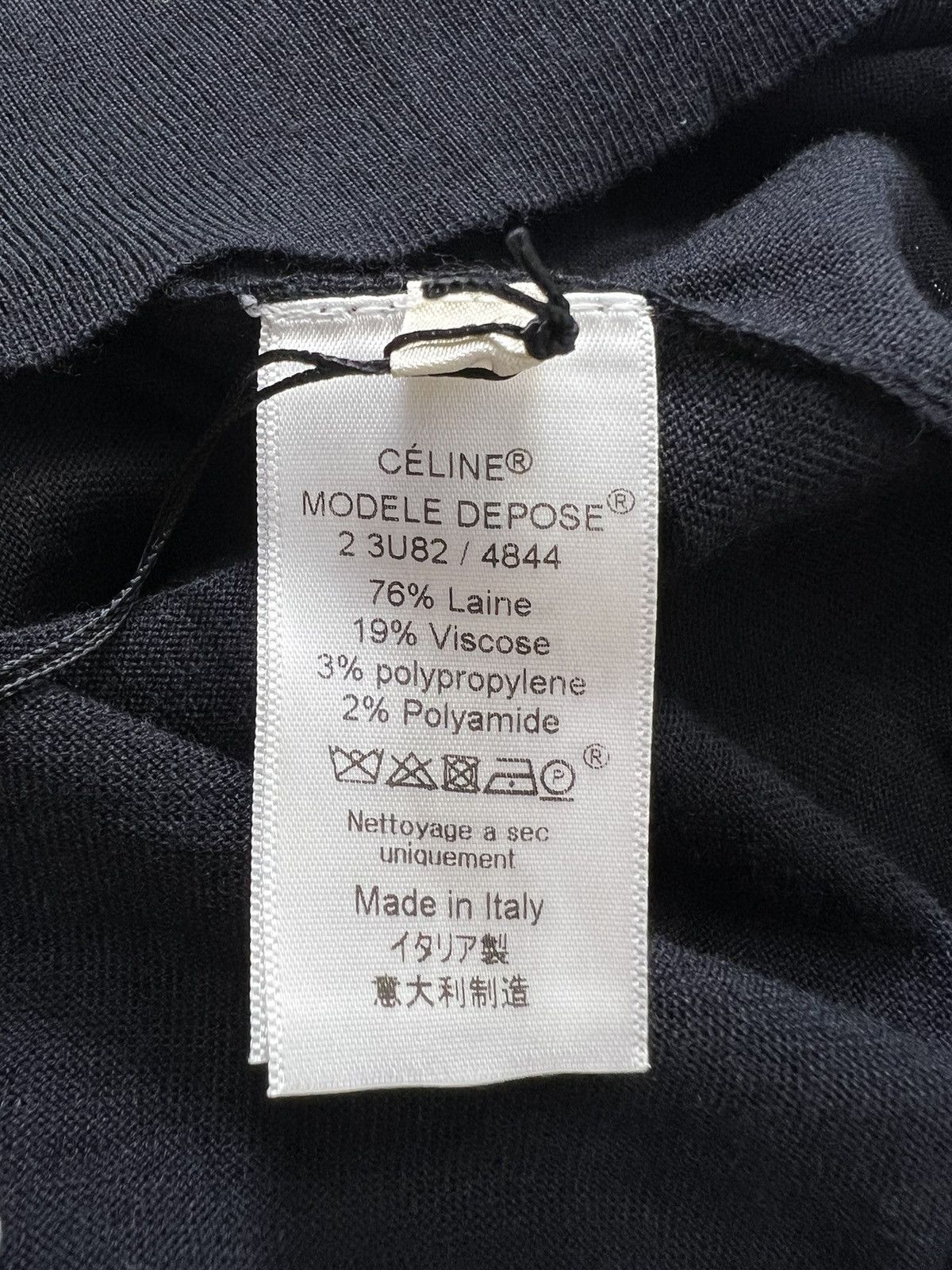 Celine Celine - Phoebe Philo - Colorblock Knit Layered Sweater Size S / US 4 / IT 40 - 17 Thumbnail