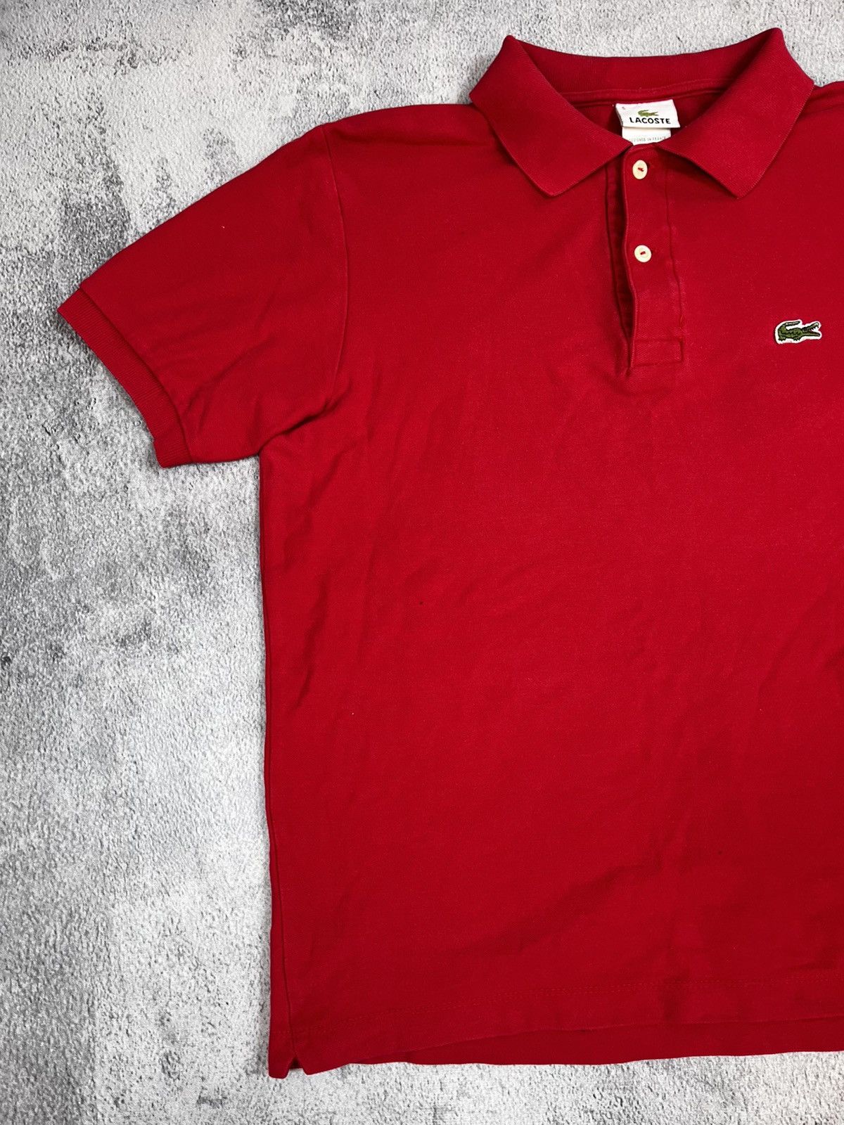 Lacoste Vintage Y2K Lacoste faded polo tee casual old money style Size US M / EU 48-50 / 2 - 2 Thumbnail