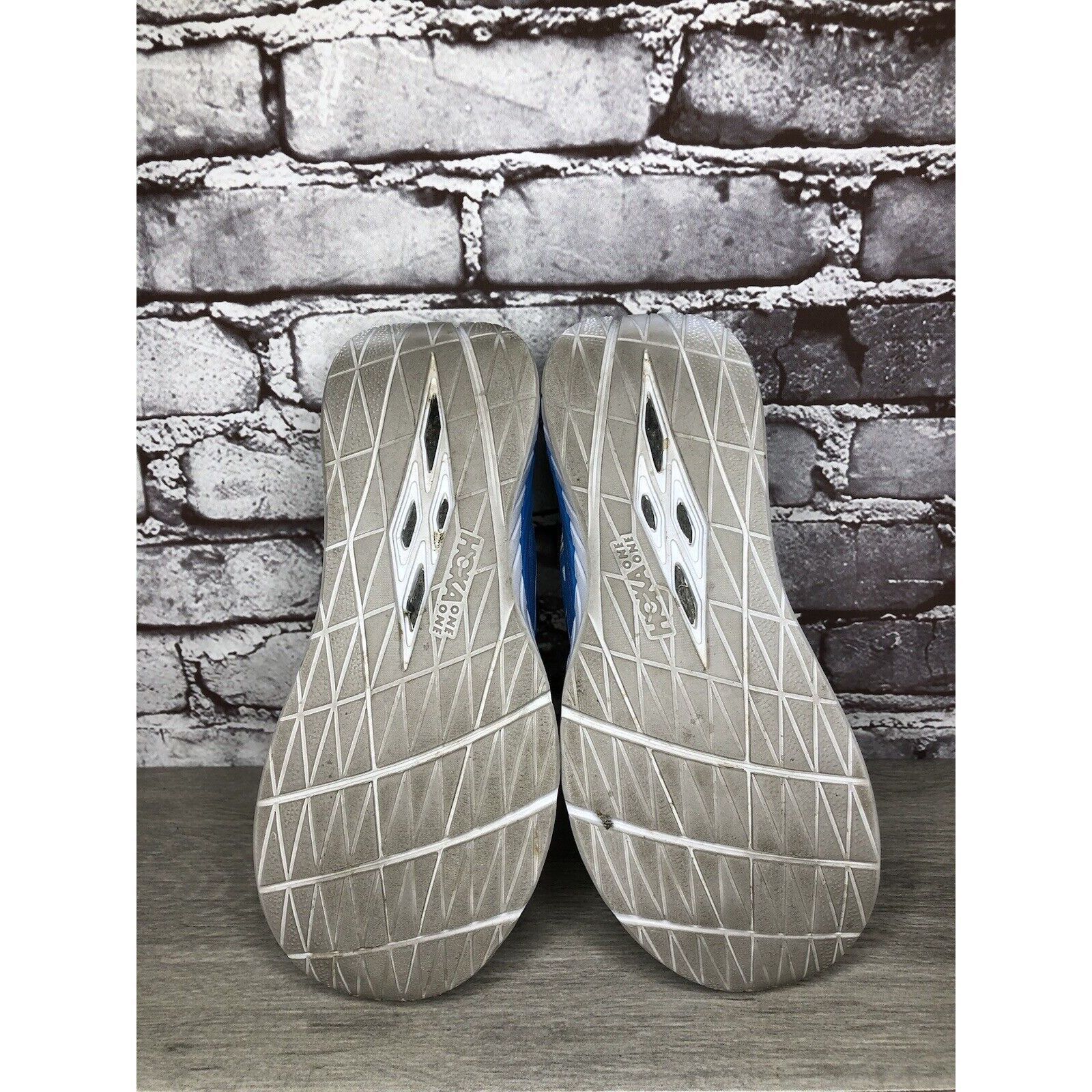 Hoka Hoka One One Carbon X Blue White Running Shoes Women 7B US/3 Size US 7 / IT 37 - 6 Thumbnail