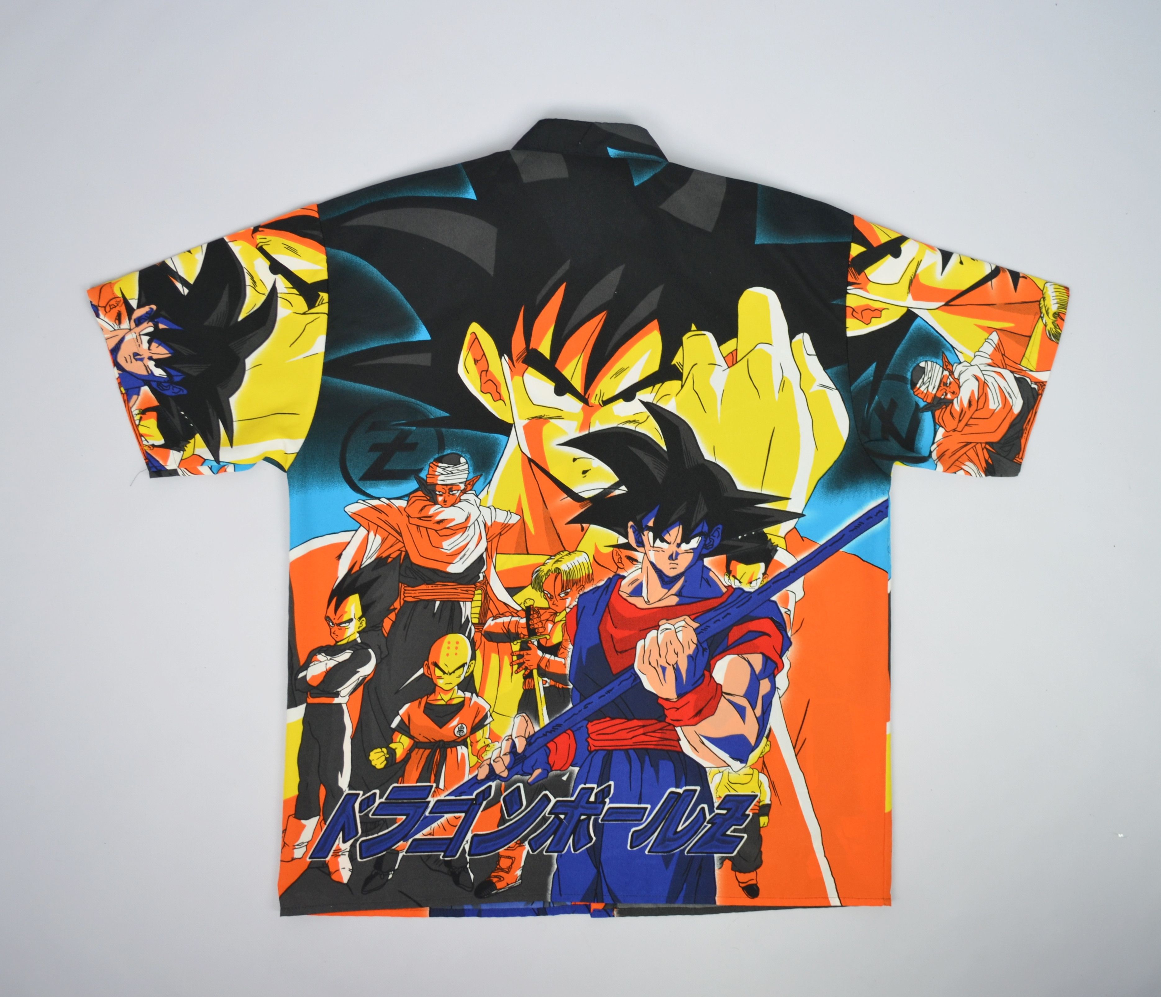 Anime × Vintage Vintage 2001 DRAGONBALL Z Button Up All Over Print Shirt L Size US L / EU 52-54 / 3 - 9 Thumbnail