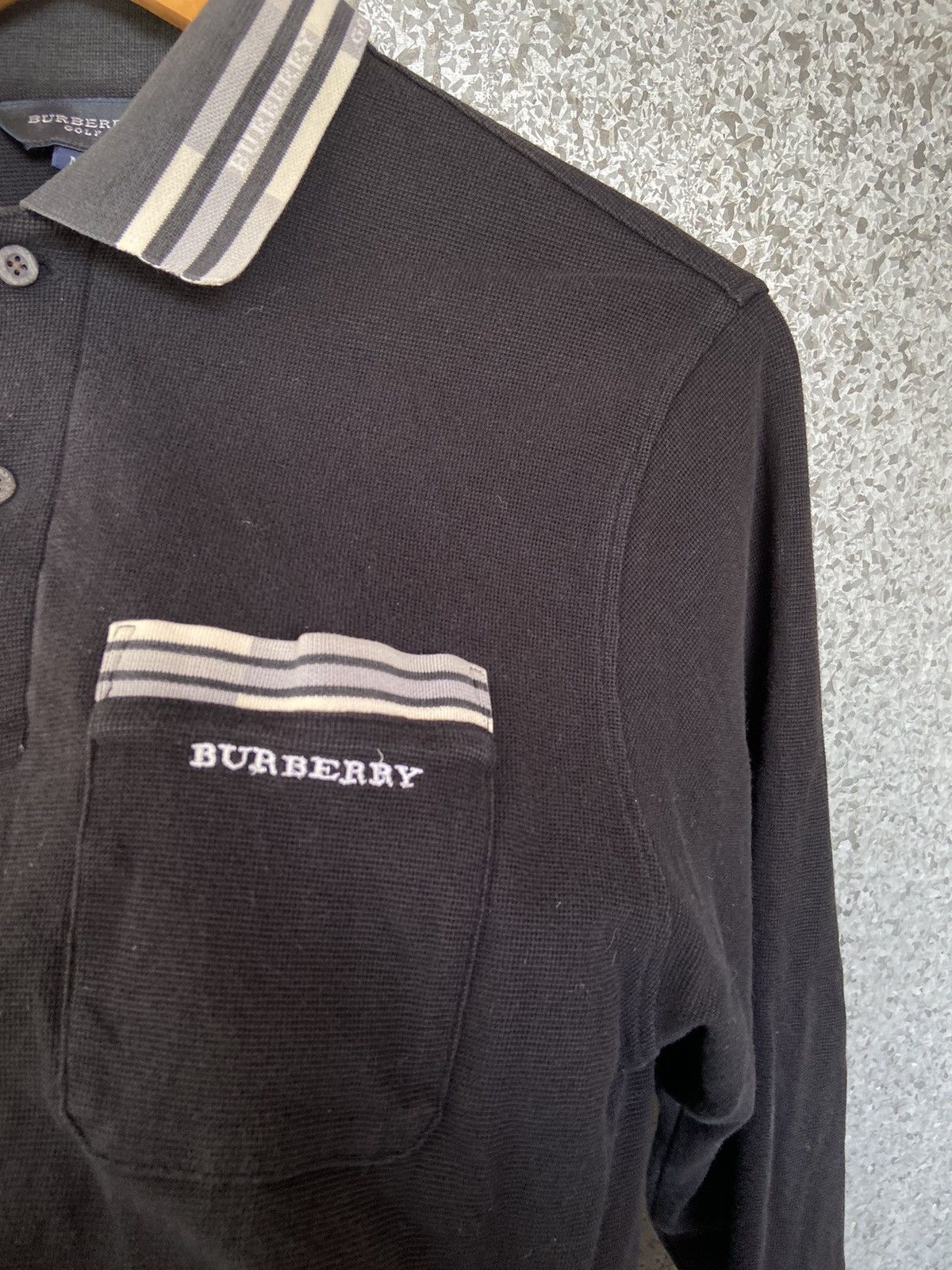 Burberry Vintage Burberry polos long sleeve Size US M / EU 48-50 / 2 - 4 Thumbnail