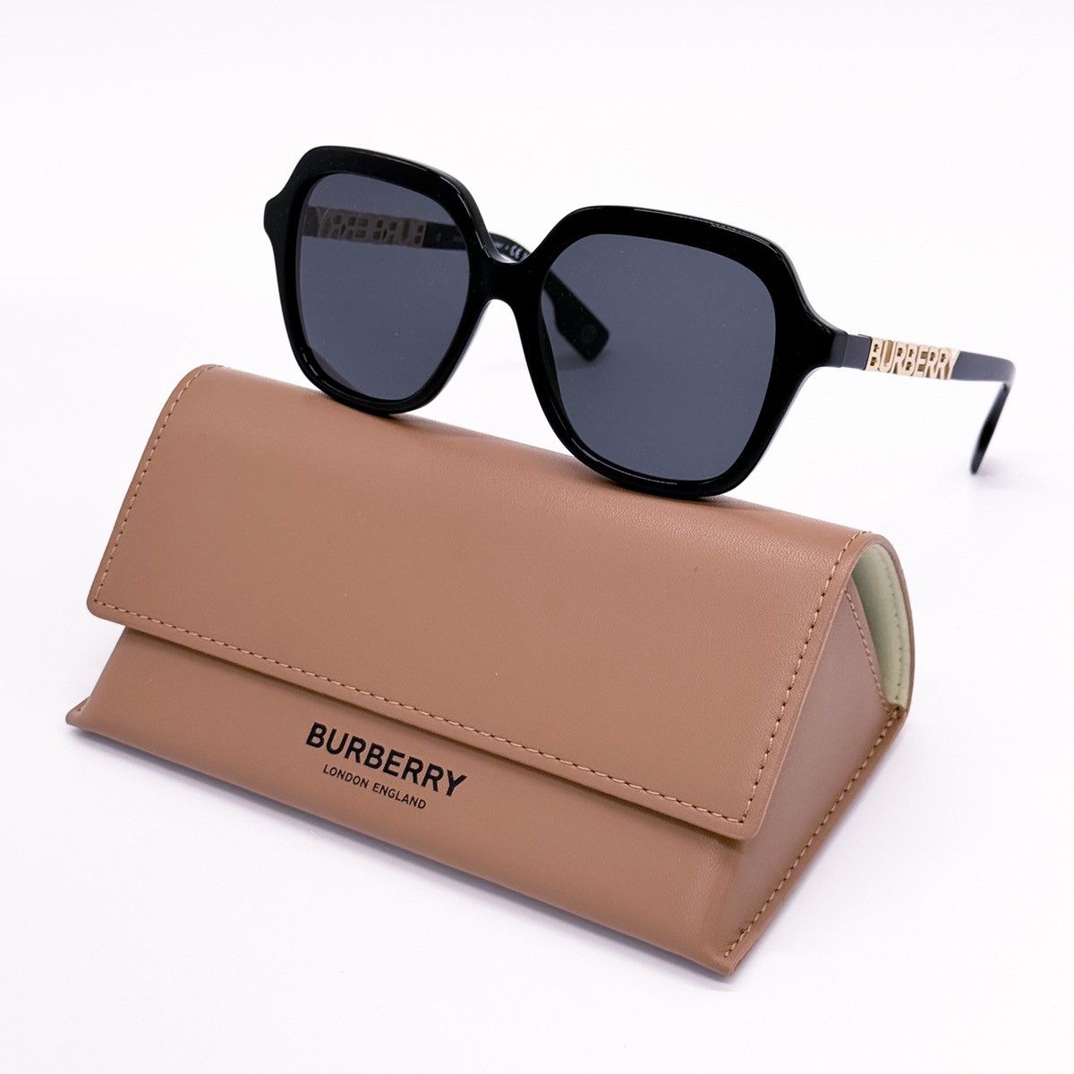 image of New Burberry Jony Be4389 300187 Sunglasses Be4389 3001/87 in Black, Women's