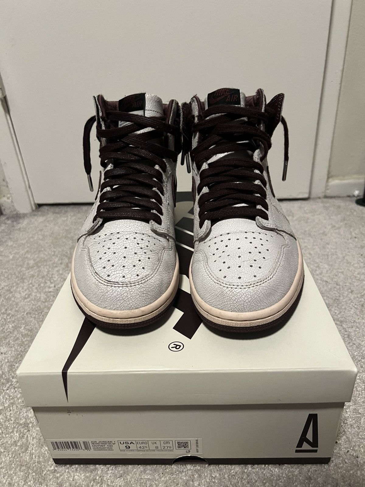 A Ma Maniere × Jordan Brand Jordan 1 A Ma Maniere Size US 9 / EU 42 - 3 Thumbnail