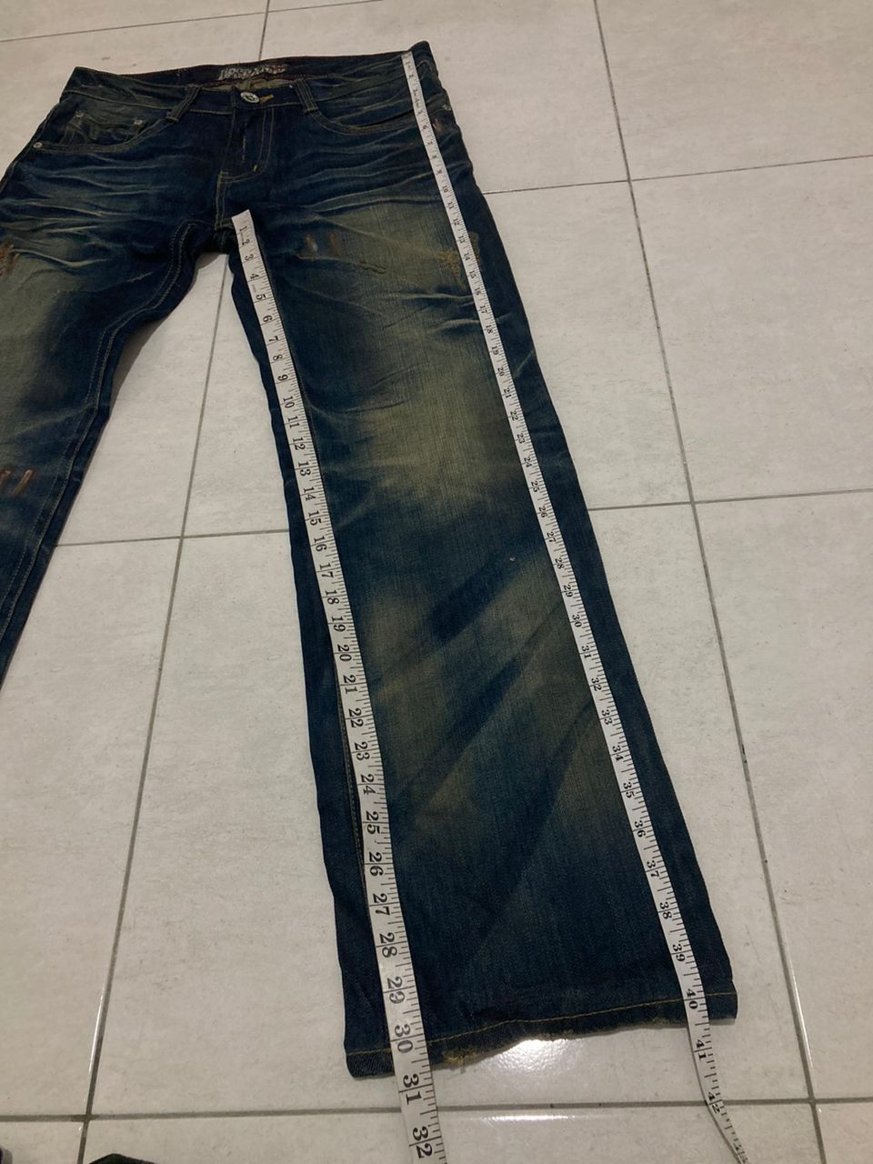 Vintage Vintage Distressed DPSR Denim Jeans Size US 34 / EU 50 - 5 Thumbnail