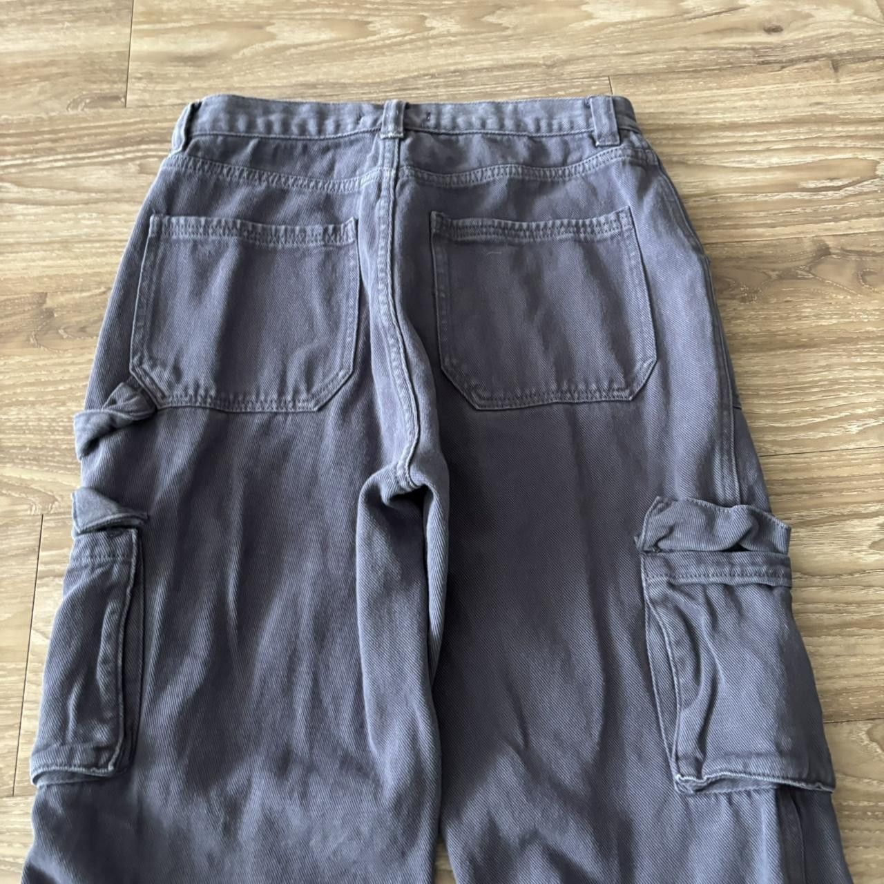 Japanese Brand Crazy Vintage Y2K/2000s Navy Blue Skater Style Cargo Pants! 29x31 Size US 29 - 7 Thumbnail